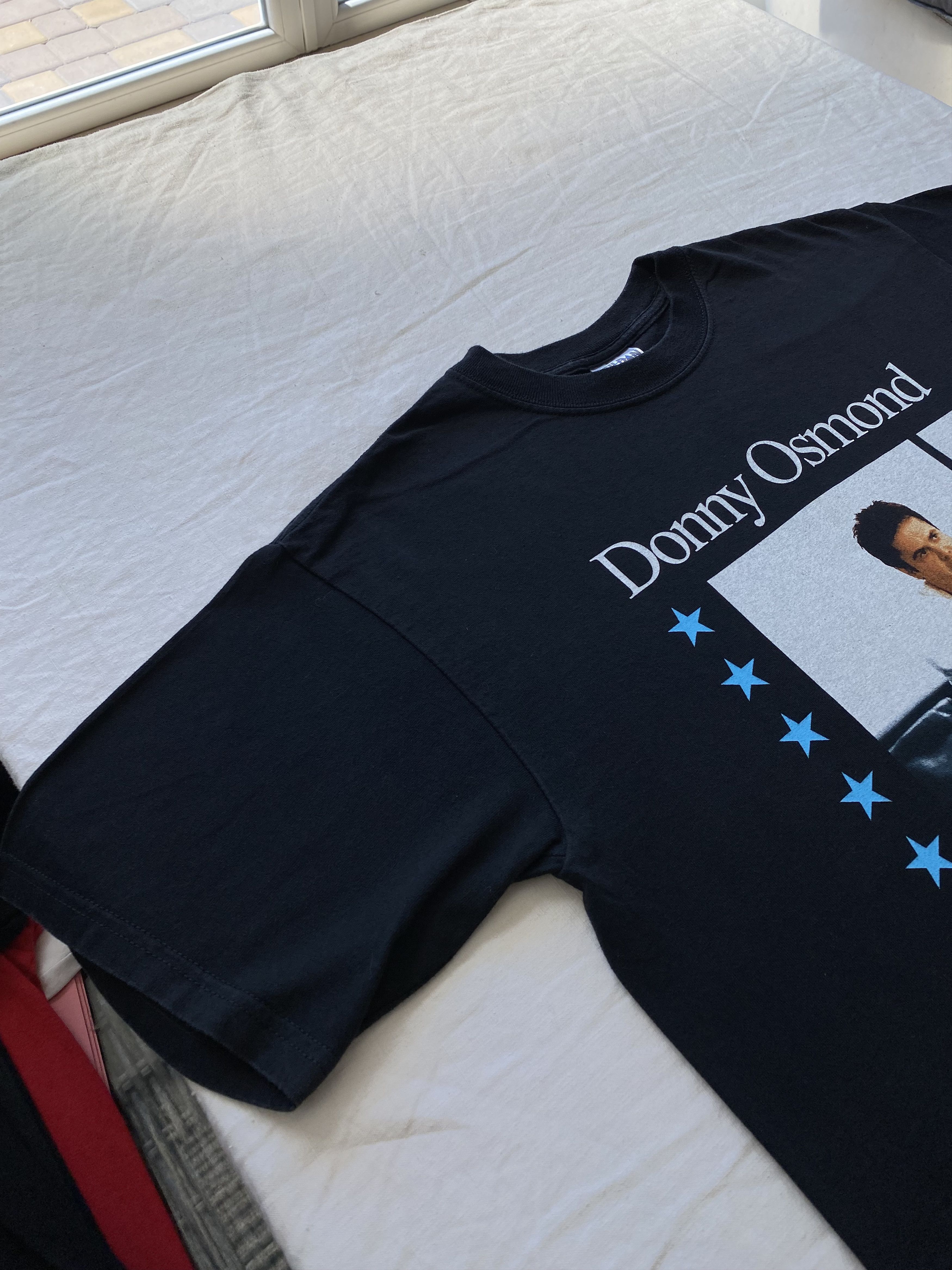 Band Tees Vintage 2003 Donny Osmond Somewhere In Time Rock T-shirt Size US M / EU 48-50 / 2 - 13 Thumbnail