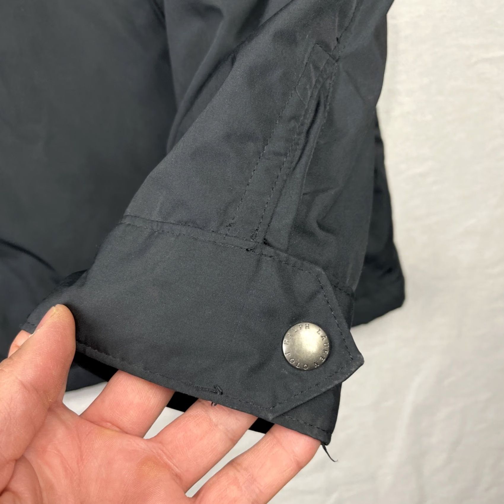Polo Ralph Lauren VINTAGE Polo Ralph Lauren Jacket Mens XL Tall Black Hooded Lined Bomber Jacket Size US XL / EU 56 / 4 - 4 Thumbnail