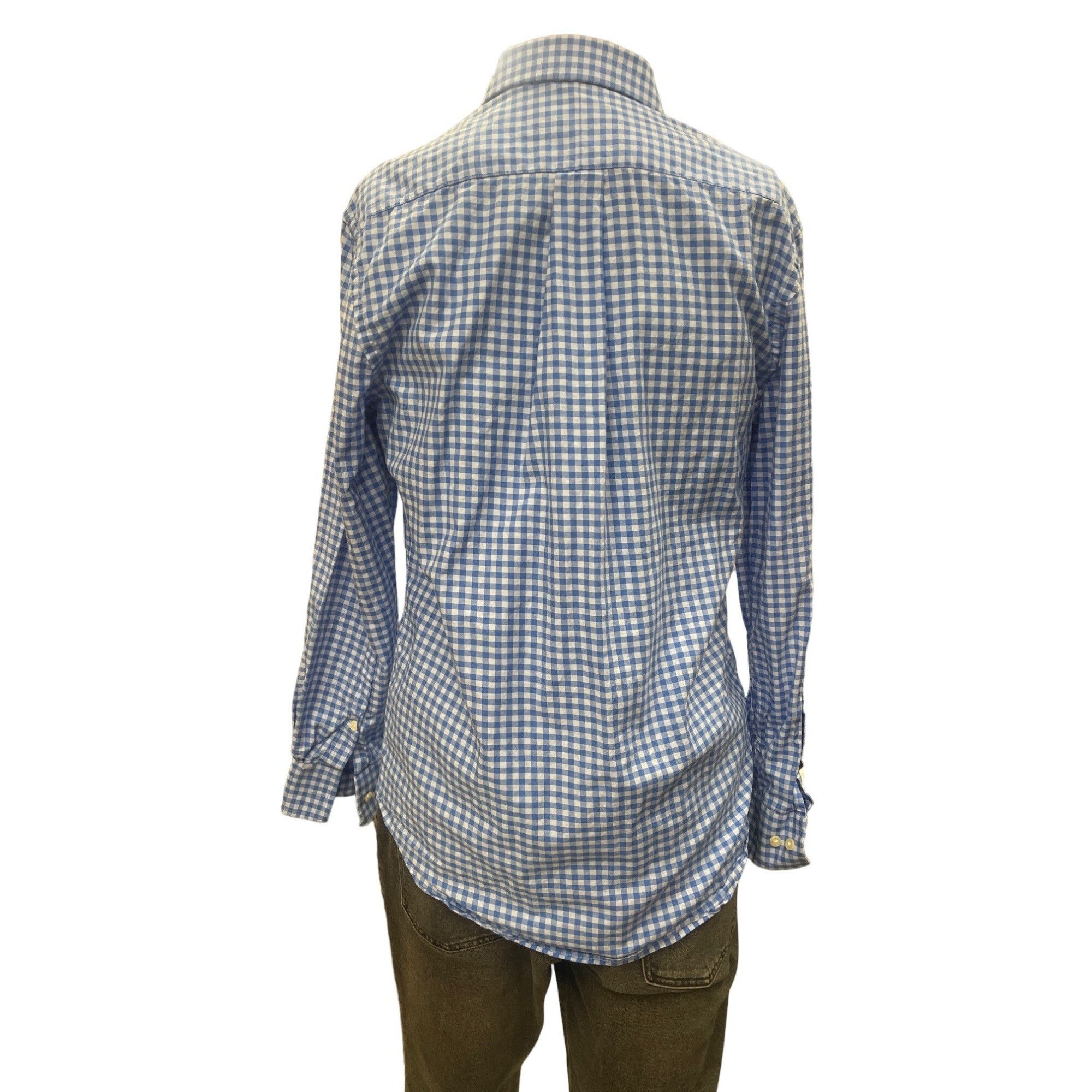 Michael Kors Michael Kors Men's Long Sleeve Button up Shirt Blue Size 15 Size US M / EU 48-50 / 2 - 2 Thumbnail