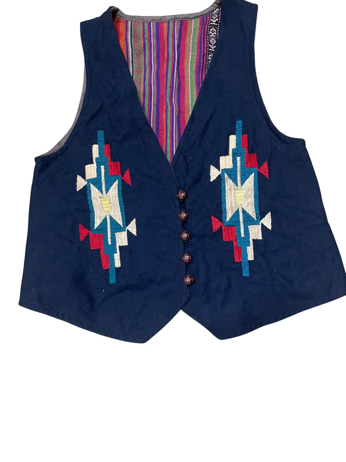 Vintage Vintage Chimayo Vest Design Western Rockabilly Size US XS / EU 42 / 0 - 4 Thumbnail