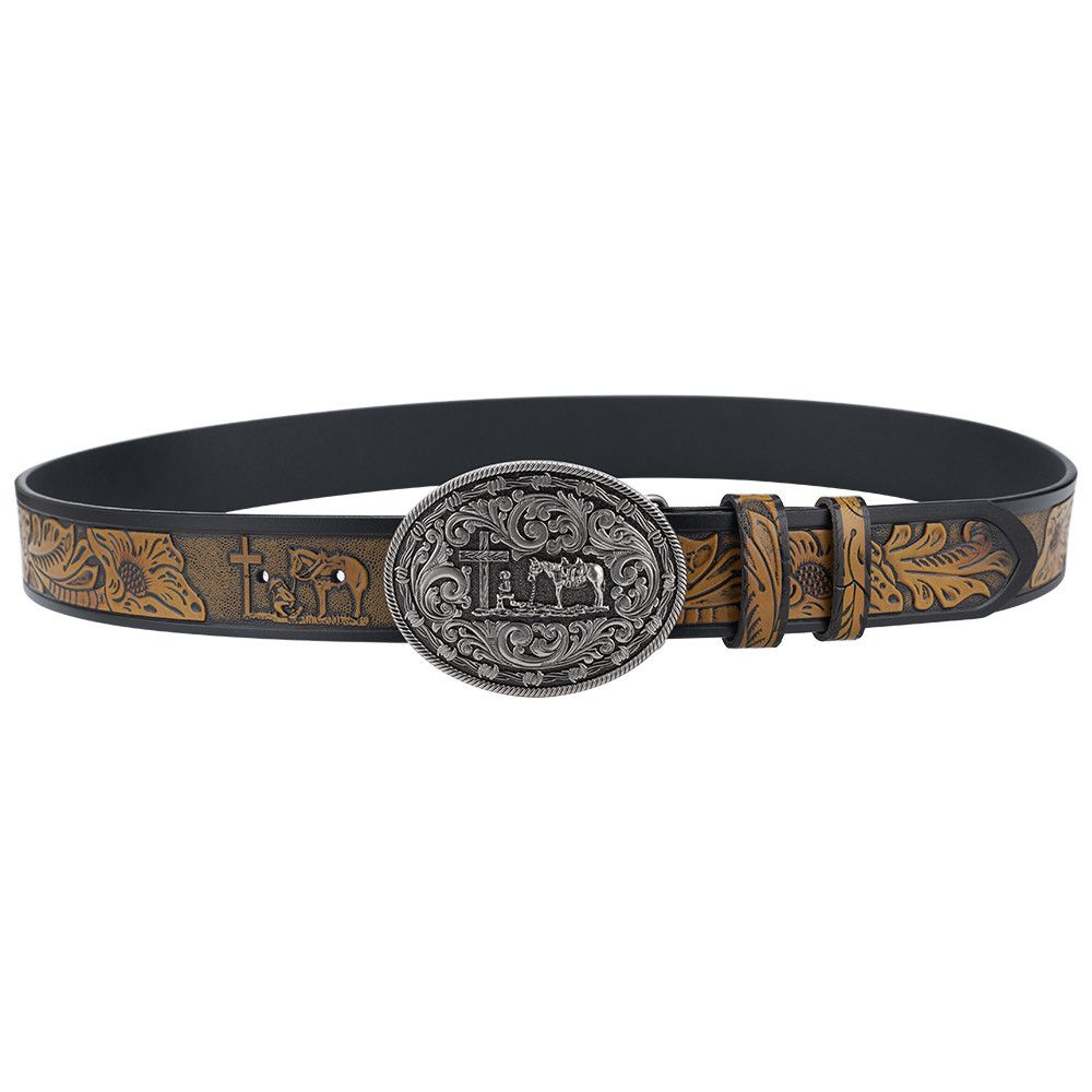 Designer New Trend Vintage Belt Riveted Belts Menswear Accessories Size ONE SIZE - 4 Thumbnail