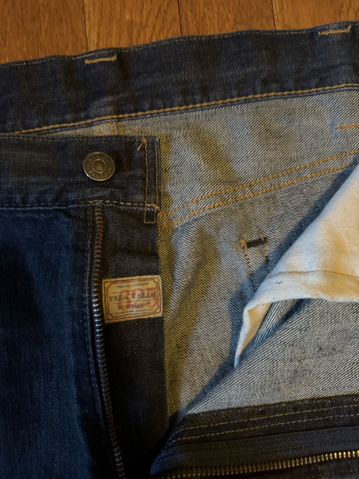Polo Ralph Lauren Polo Ralph Lauren Hampton straight leg blue jeans Size US 34 / EU 50 - 4 Thumbnail