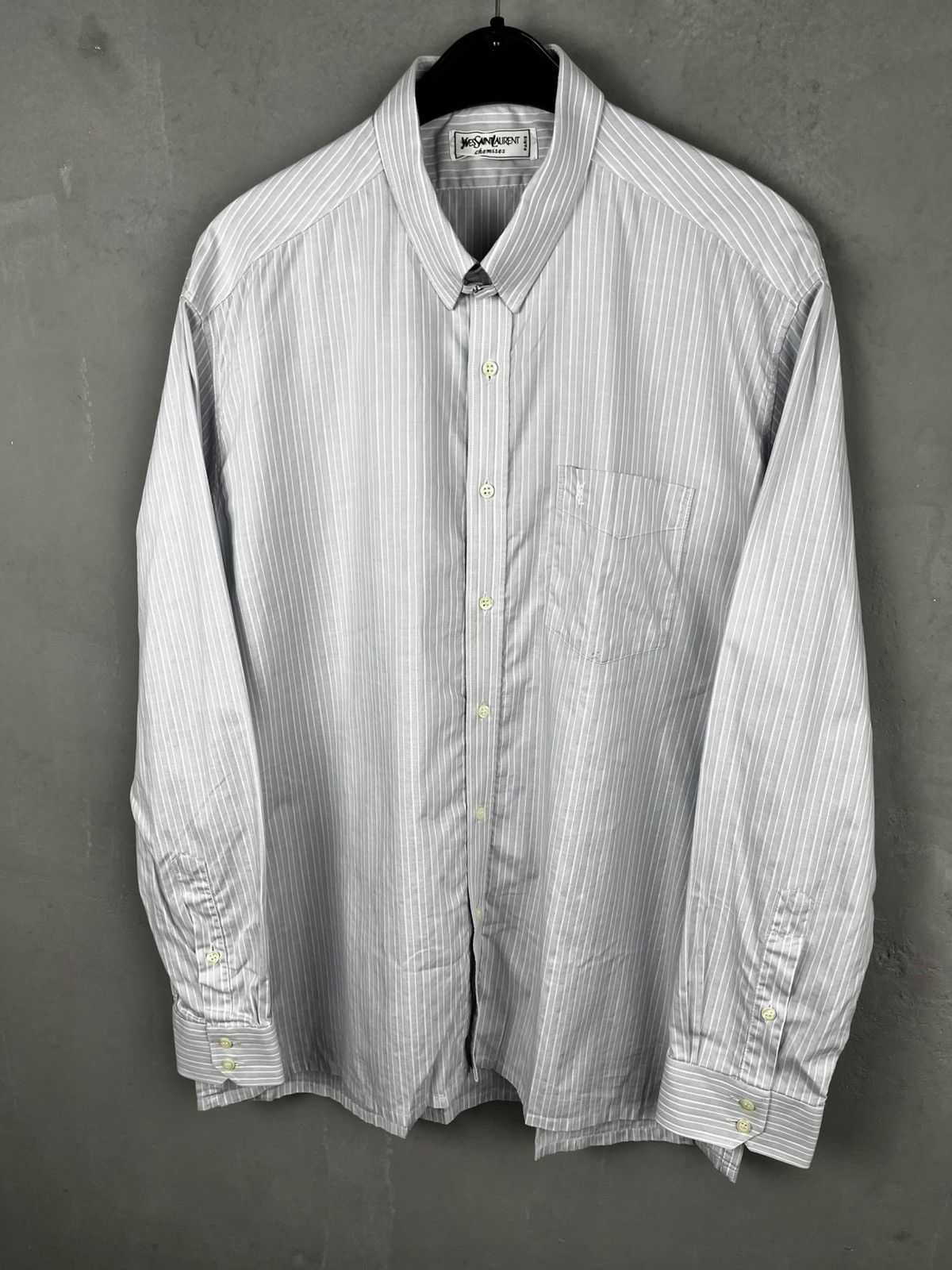 Saint Laurent Paris Yves Saint Laurent Paris archive button shirt vintage 90s Size US M / EU 48-50 / 2 - 7 Thumbnail