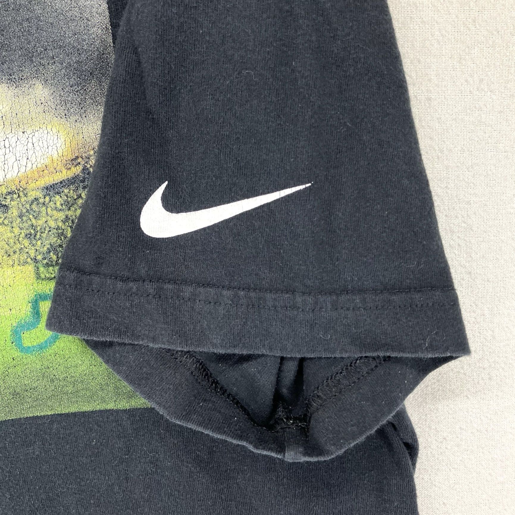 Nike Mens Nike Shirt Black Large All Cotton Field Graphic Battle Begins Now 2015 Size US L / EU 52-54 / 3 - 4 Thumbnail