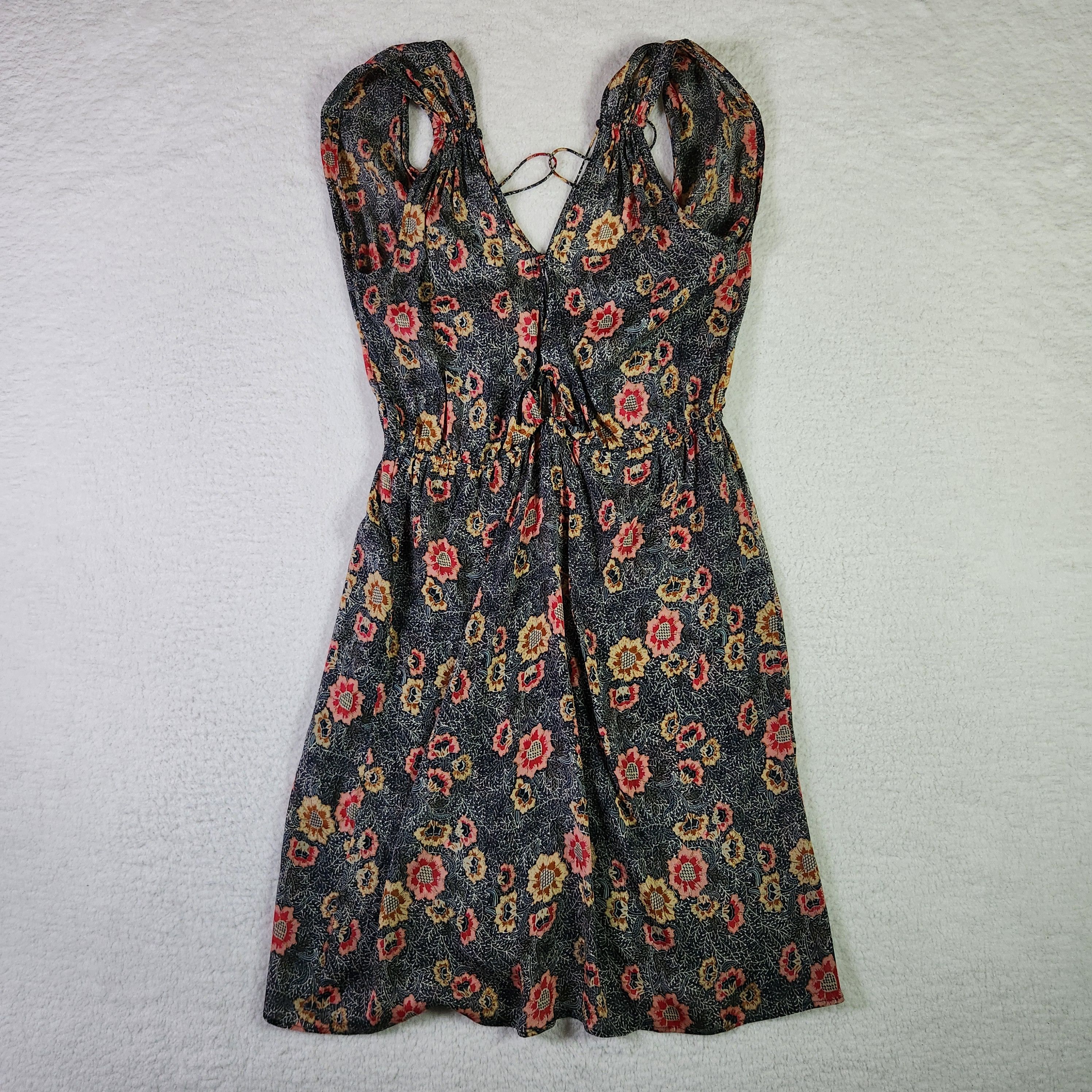Isabel Marant Isabel Marant Silk Floral Dress Womens 36 Designer Size XS / US 0-2 / IT 36-38 - 4 Thumbnail