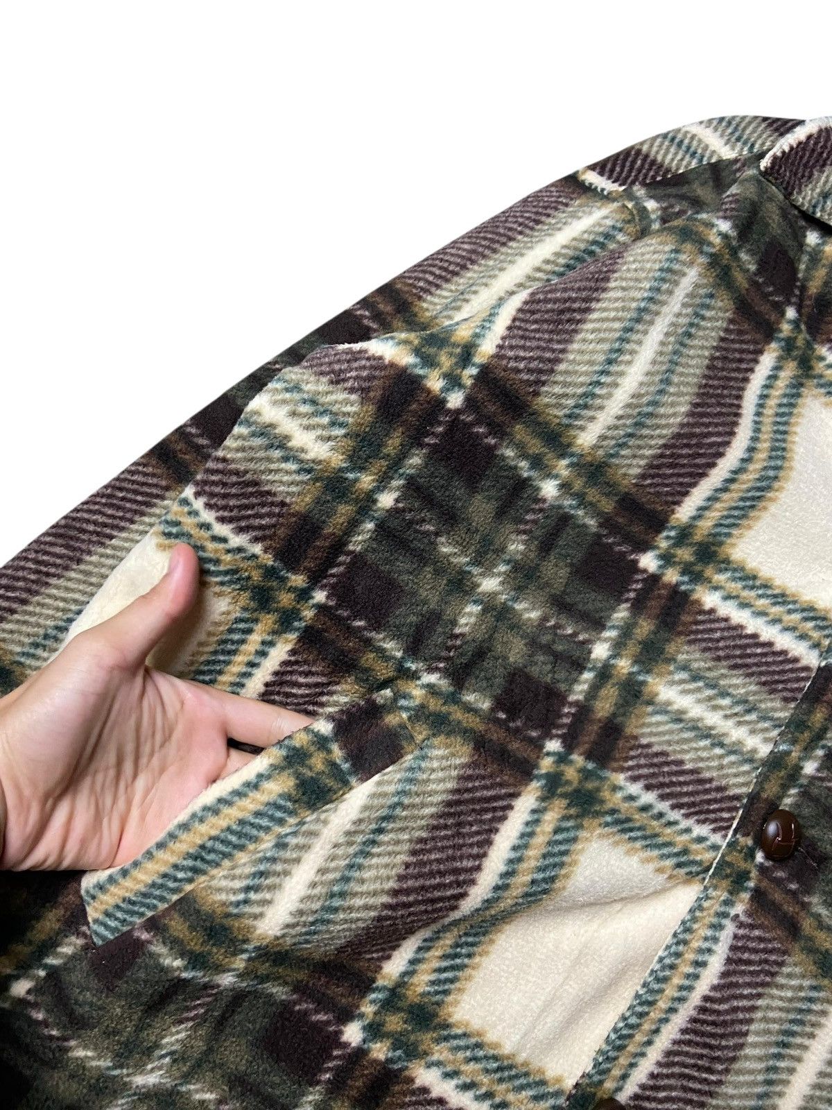Uniqlo Uniqlo Original Checkered Brushed Coat (162) Size US M / EU 48-50 / 2 - 6 Thumbnail