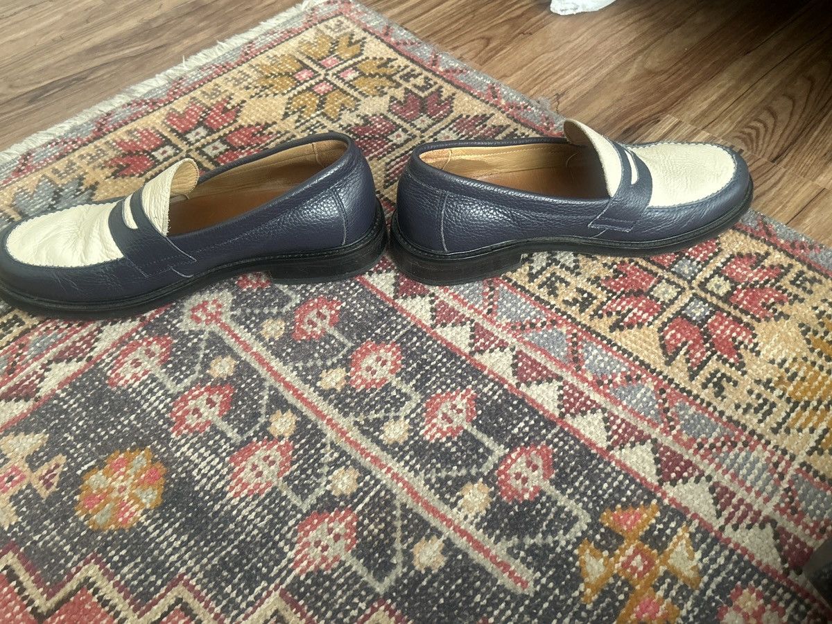 Aime Leon Dore Aime Leon Dore Two-Tone Penny Loafers Blue and White Size US 8.5 / EU 41-42 - 3 Thumbnail