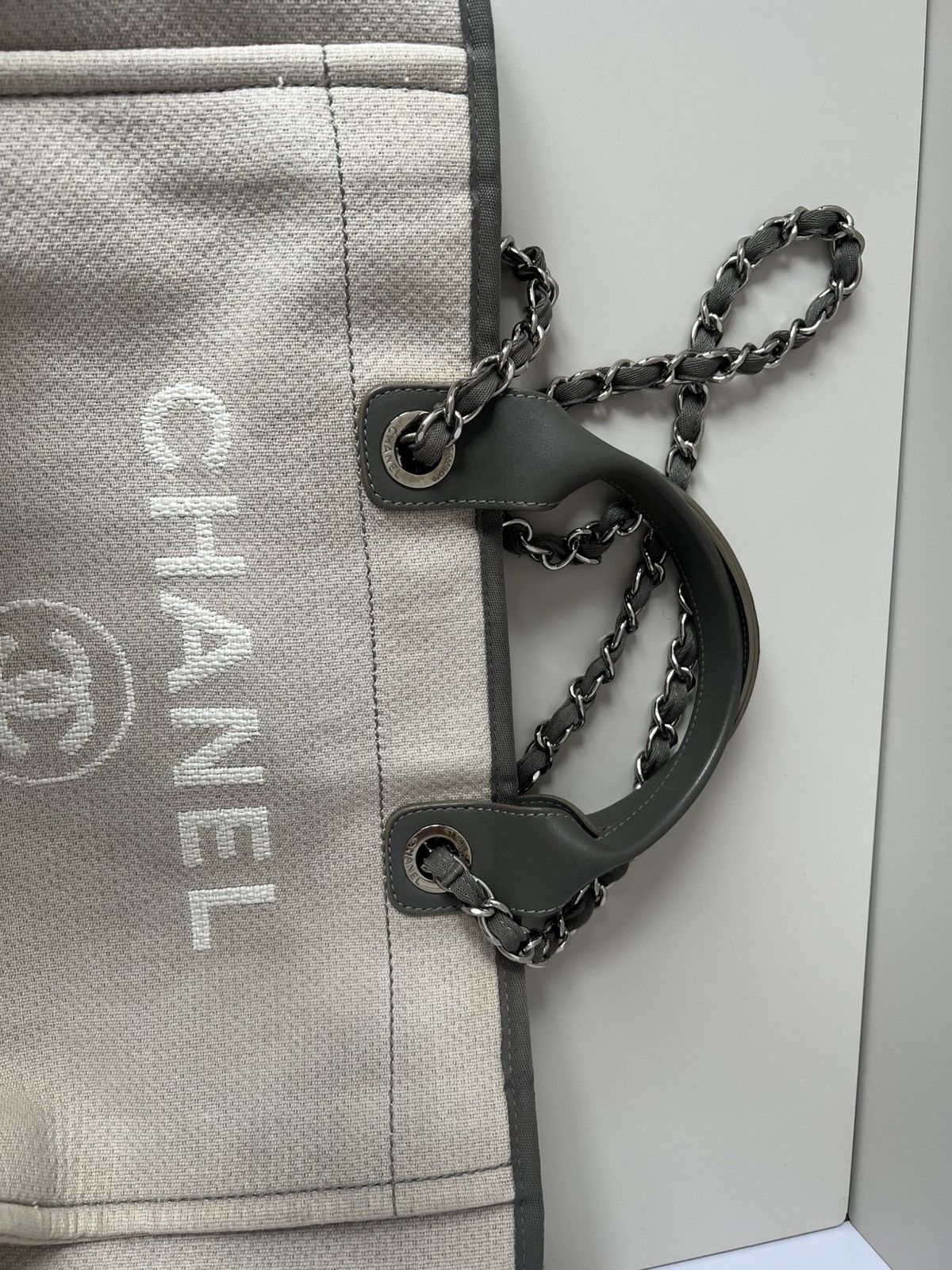Chanel Chanel Deauville Chain tote bag Size ONE SIZE - 6 Thumbnail