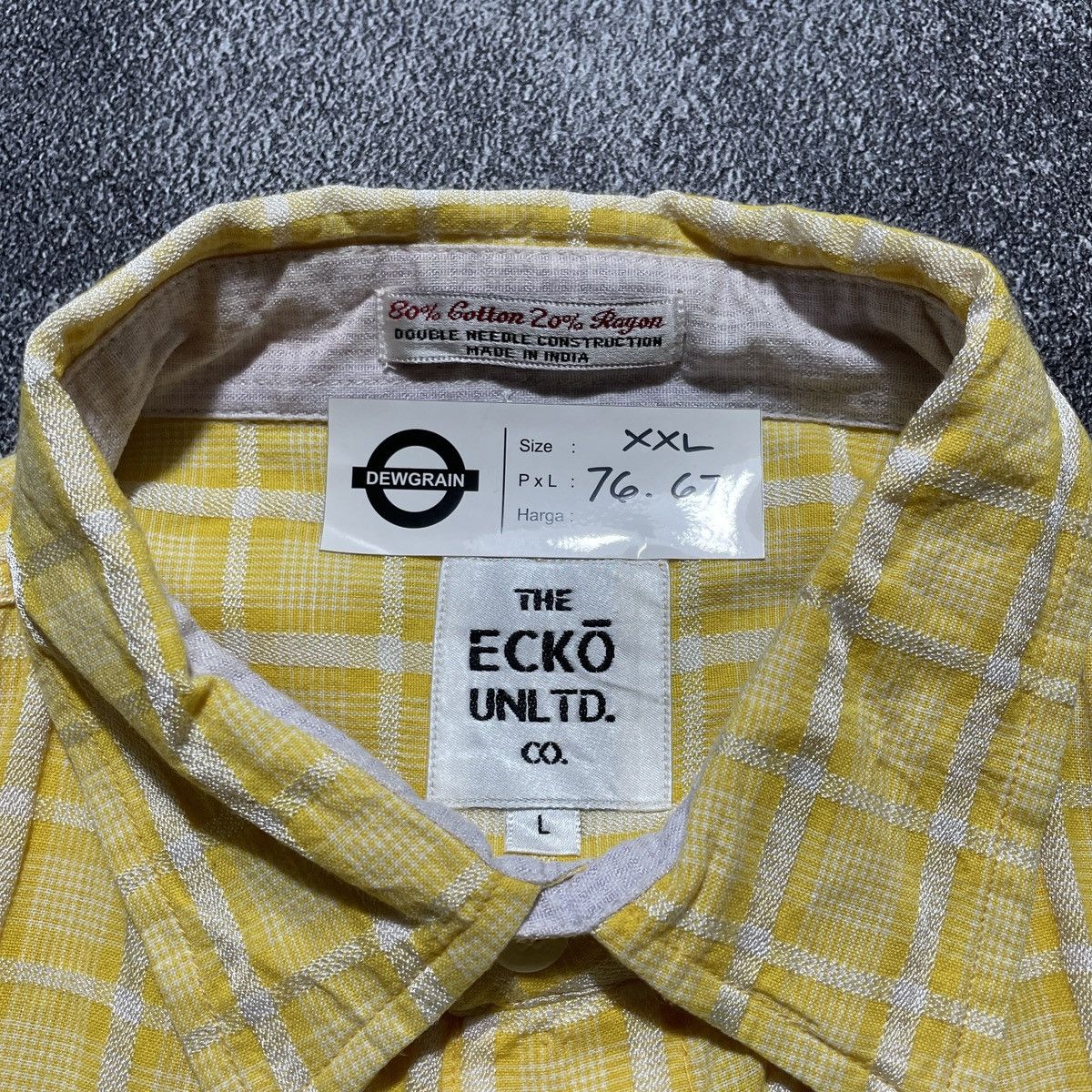 Ecko Unltd. × Japanese Brand × Vintage ECKO SHIRTS POCKET Size US XXL / EU 58 / 5 - 6 Thumbnail