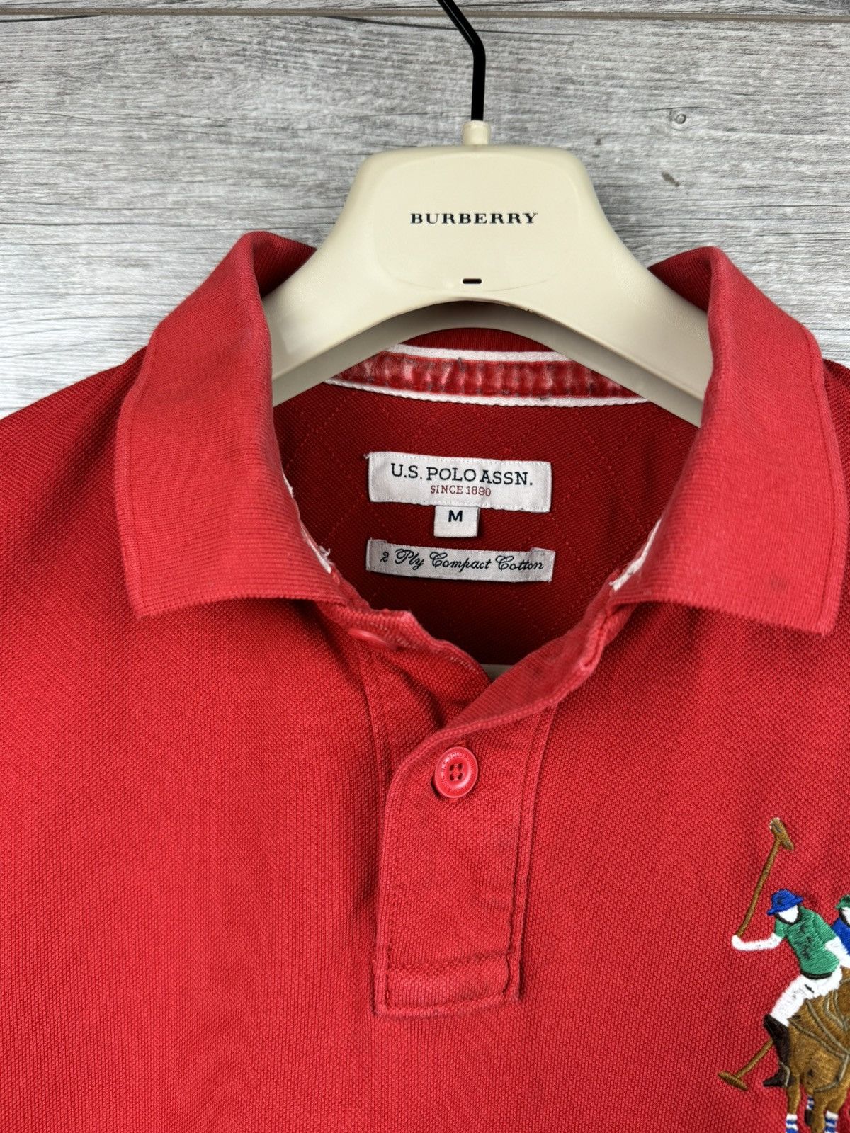U.S. Polo Assn. × Vintage U.S. POLO ASSN. VINTAGE BIG LOGO LUXURY T-SHIRT TEE SIZE M Size US M / EU 48-50 / 2 - 7 Thumbnail