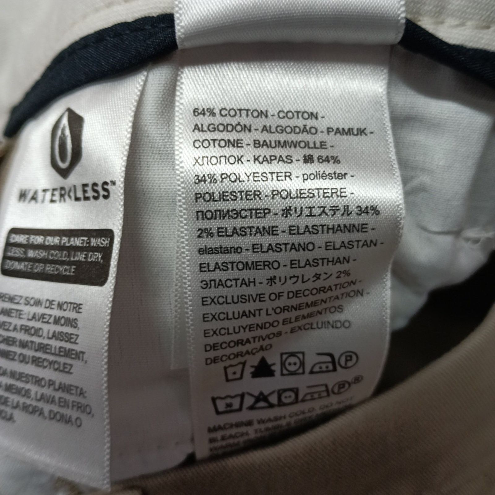 Dockers Dockers Easy Khakis Men's 34x32 Timber Wolf Relaxed Fit Size US 34 / EU 50 - 5 Thumbnail
