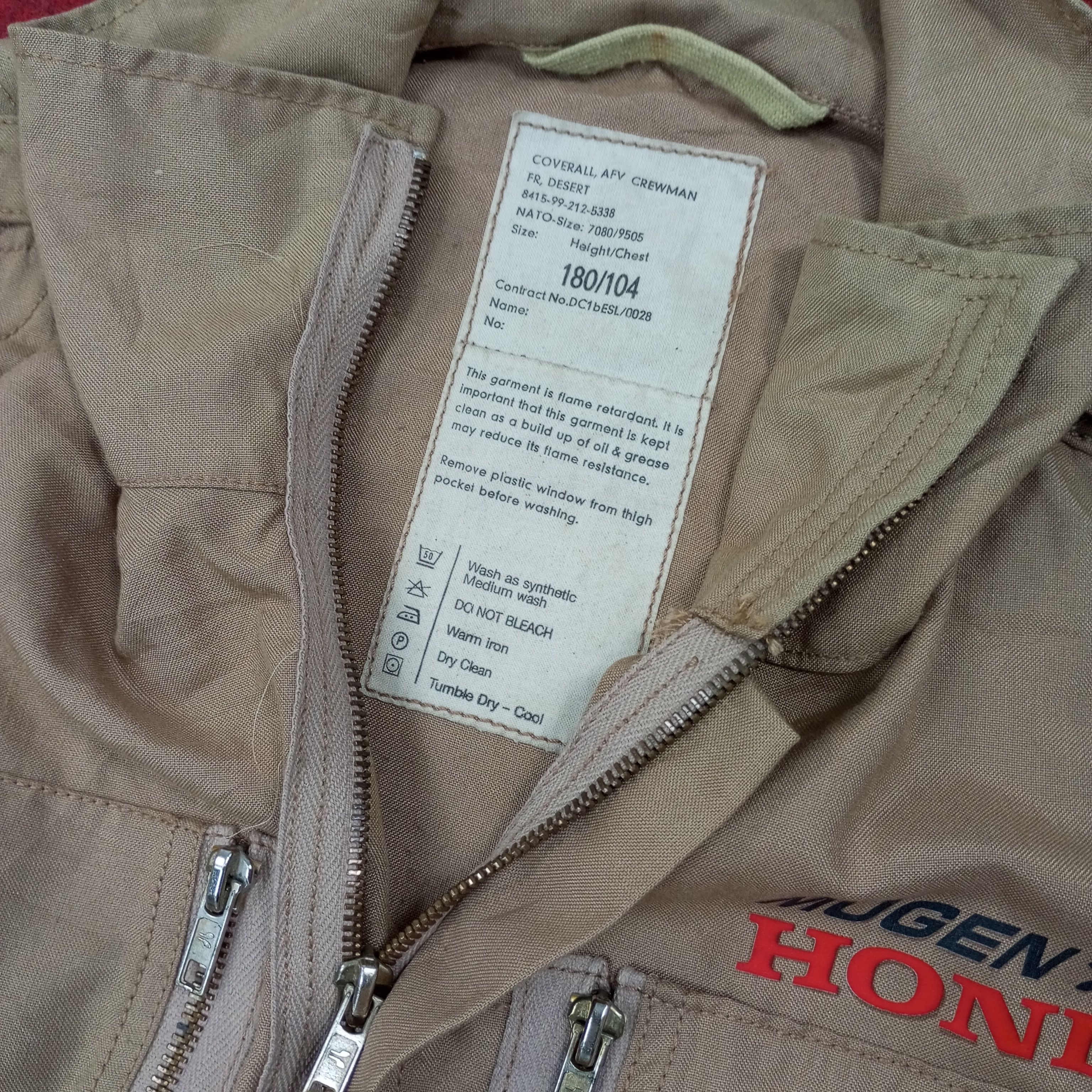 Other Mugen Honda Motorsports Custom Coverall Jacket c236n6 Size US L / EU 52-54 / 3 - 9 Thumbnail