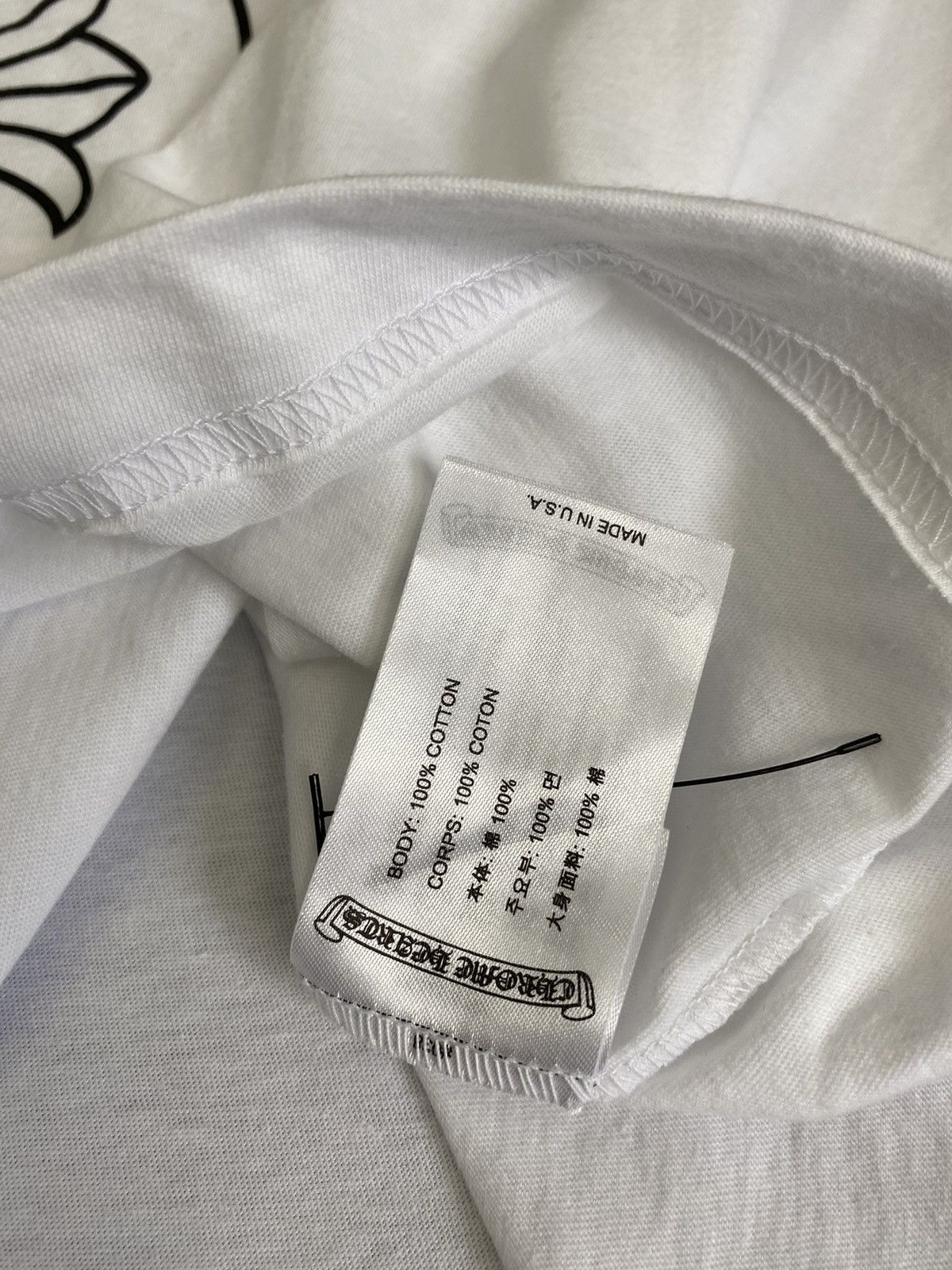 Chrome Hearts Chrome Hearts Horse Shoe logo tee Size US XXL / EU 58 / 5 - 10 Thumbnail