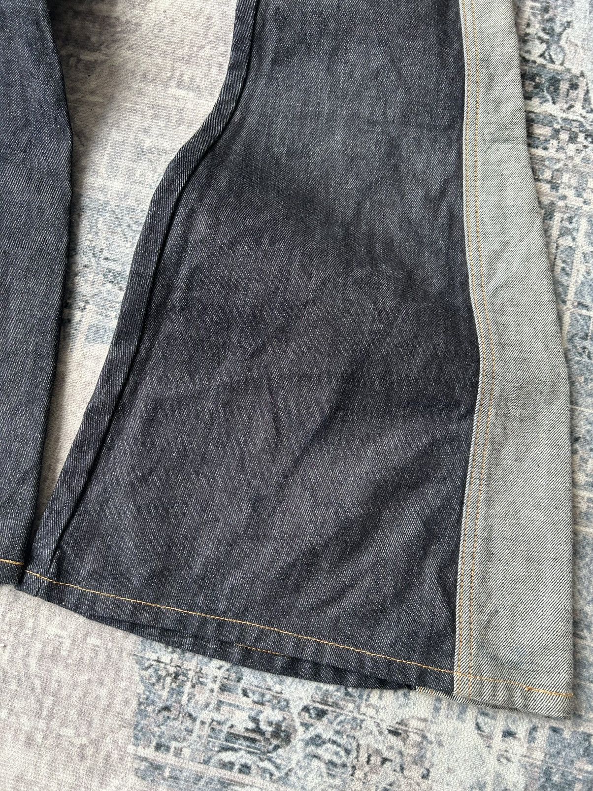 Japanese Brand Super Flared Rockstar Punk Jeans Size US 28 / EU 44 - 7 Thumbnail