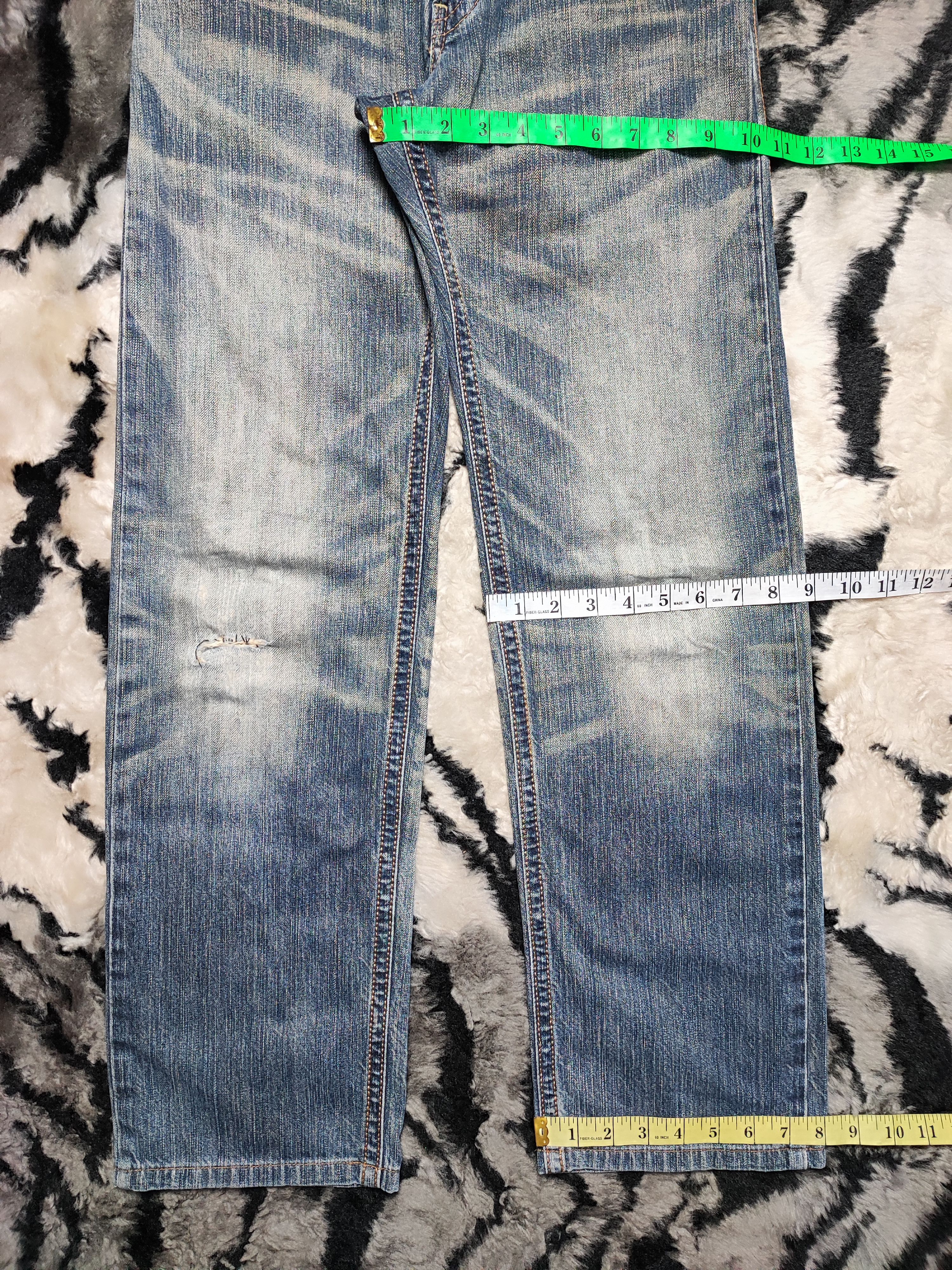 Edwin Edwin XV Vintage Rusty Distress Faded Size US 28 / EU 44 - 4 Thumbnail