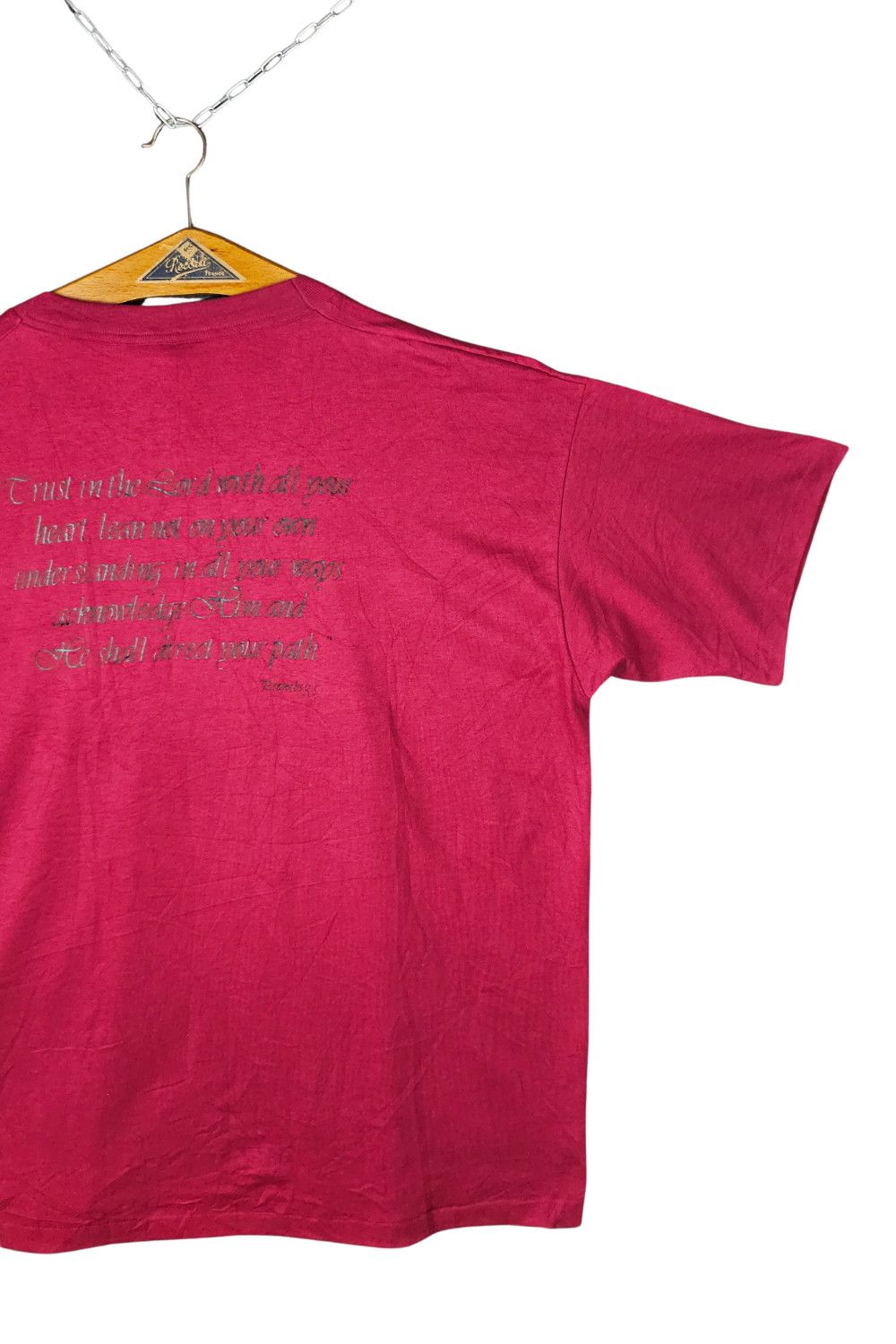 Fruit Of The Loom 1992 FOLT BEST “Raven Believers” Tee - USA 50/50 Size US XXL / EU 58 / 5 - 9 Thumbnail