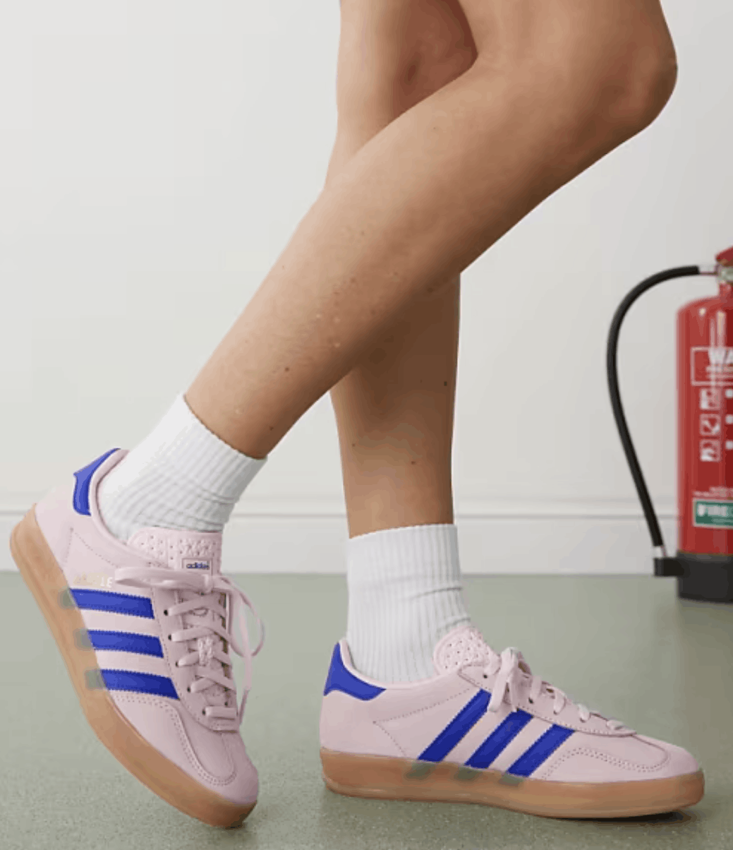 Adidas Originals Gazelle Indoor Clear Pink Lucid Blue