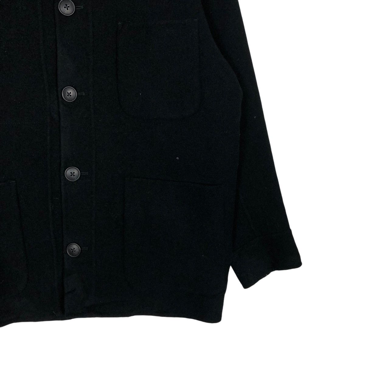 Japanese Brand 🔥VINTAGE WOOL BUTTON JACKET BIKER J+ By JILL SANDER Size US S / EU 44-46 / 1 - 9 Thumbnail