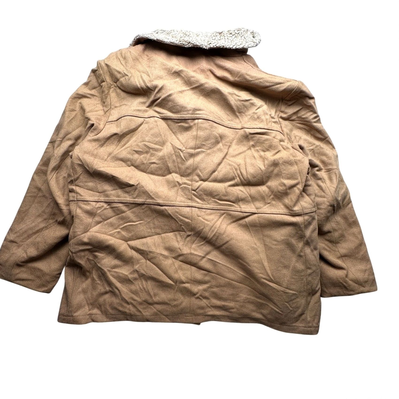 Vintage VINTAGE Lakeland Wool Button Coat XL Mens Brown Pockets Long Overcoat Grand Style Size US XL / EU 56 / 4 - 2 Thumbnail