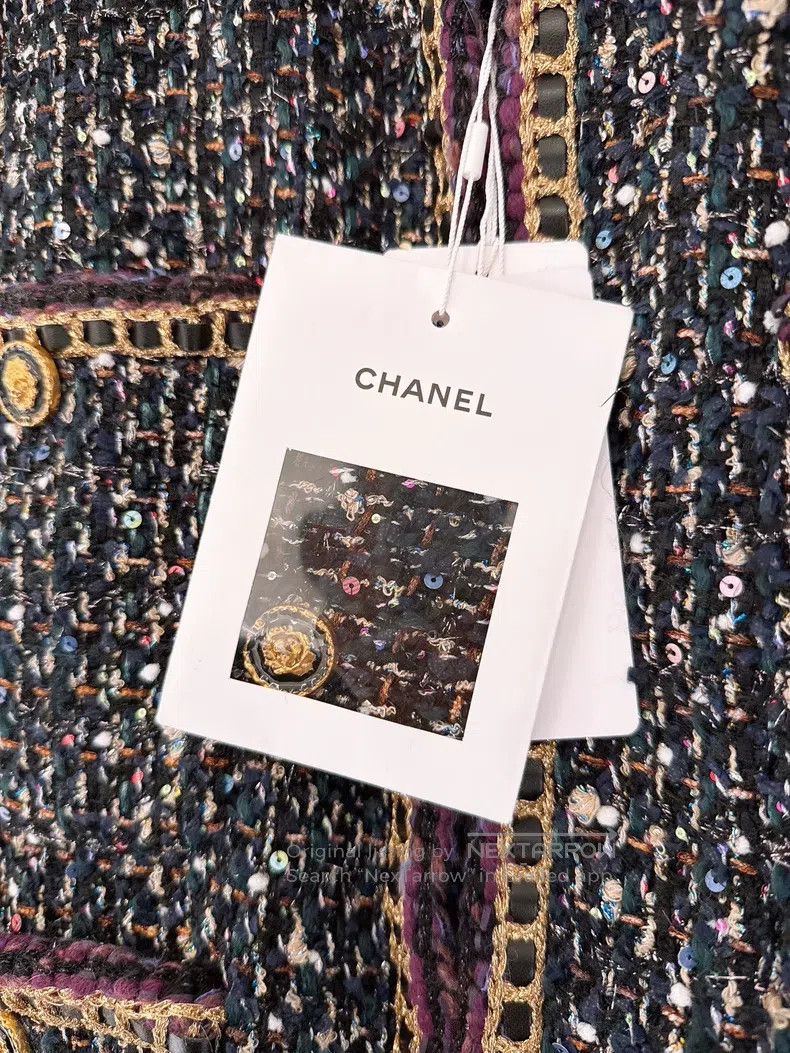 Chanel Chanel 21A Castle Series High-end Handicraft Workshop Blac Size XXS / US 00 / IT 34 - 9 Thumbnail