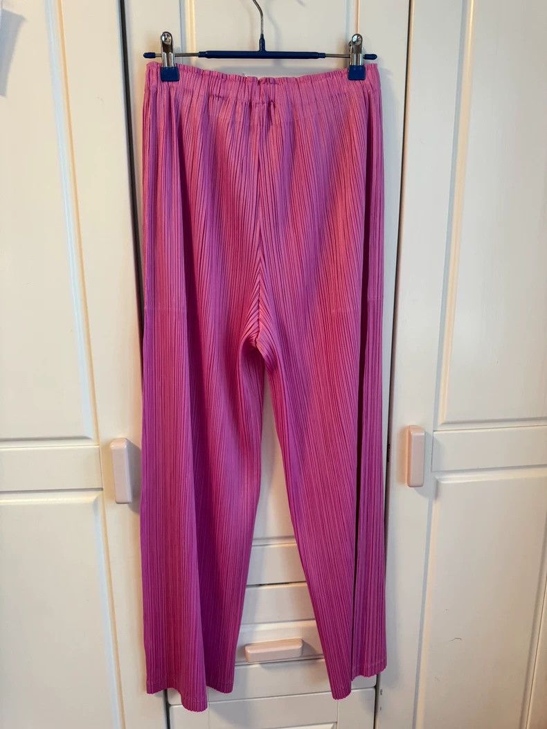 Issey Miyake Issey Miyake size:4 Pink pleated pants Size 42" / US 20 - 3 Thumbnail