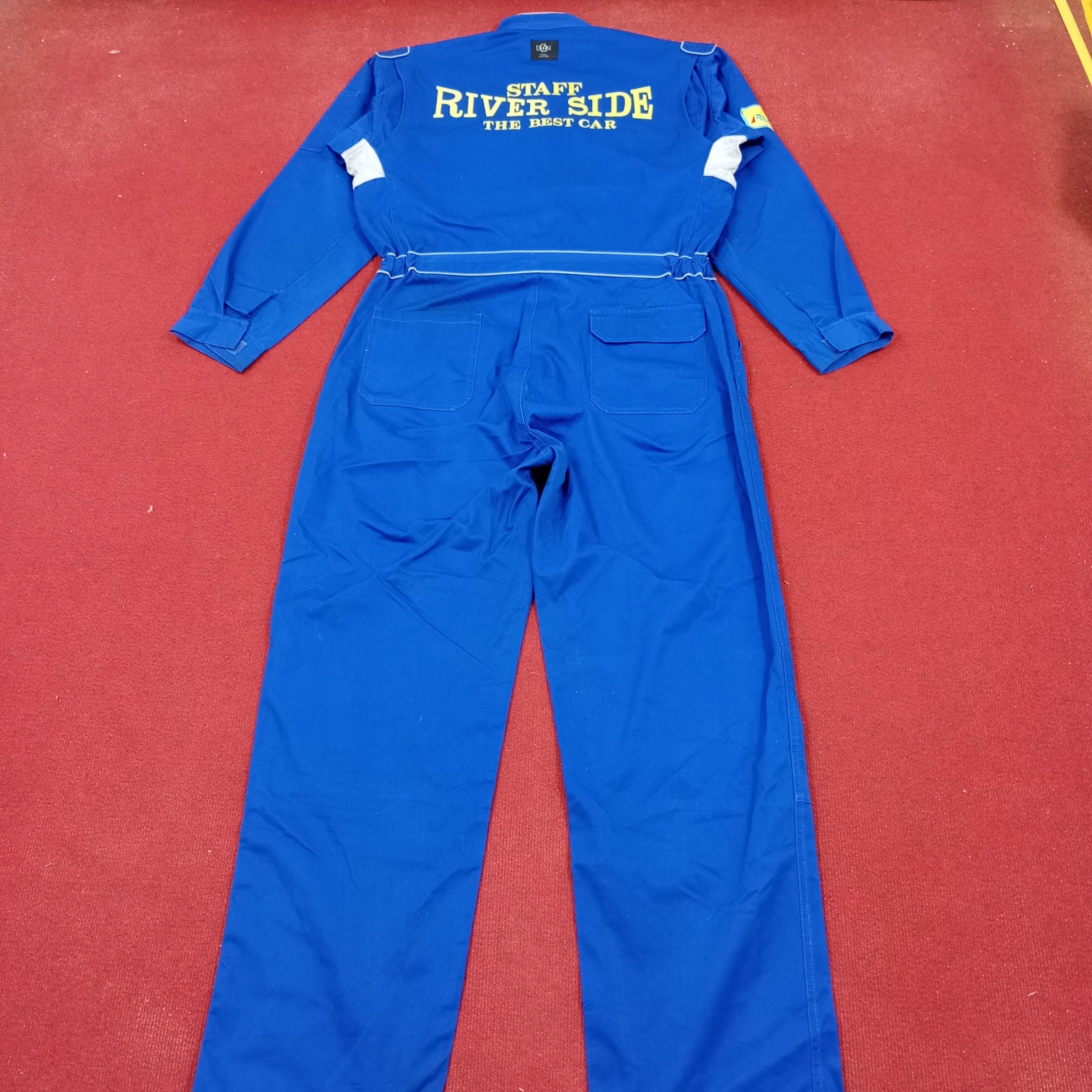 Vintage River Side Staff The Best Car Workwear Coverall Jacket Size US L / EU 52-54 / 3 - 1 Thumbnail