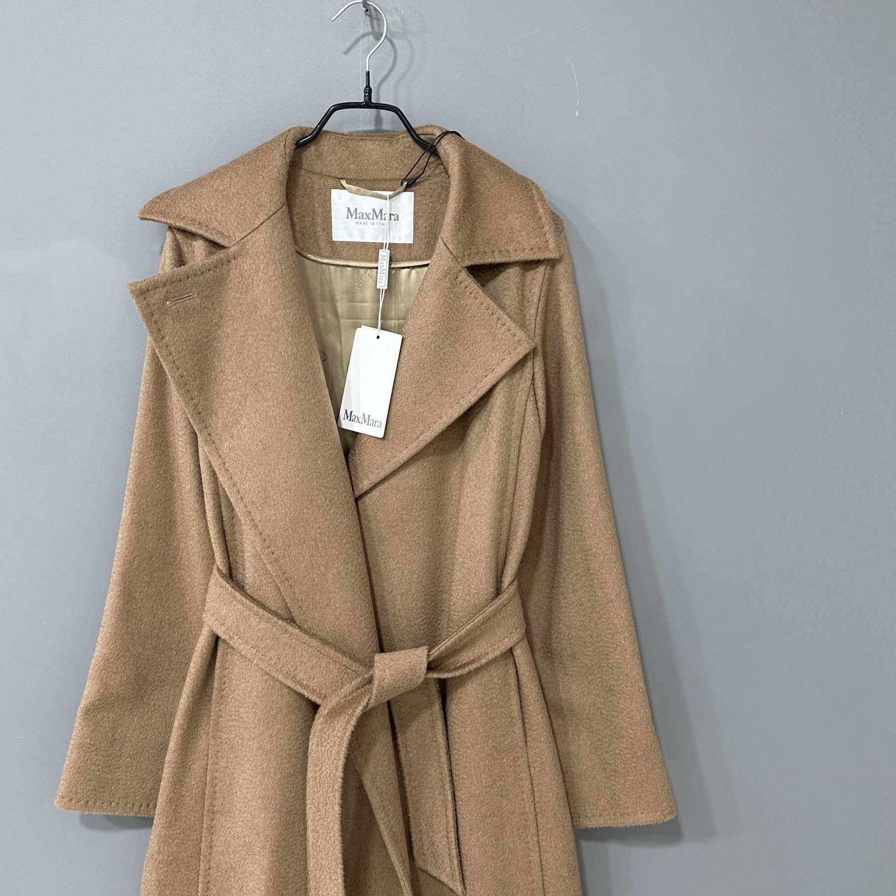 Max Mara Max Mara Brown Coat XS Women Size XS / US 0-2 / IT 36-38 - 1 Thumbnail