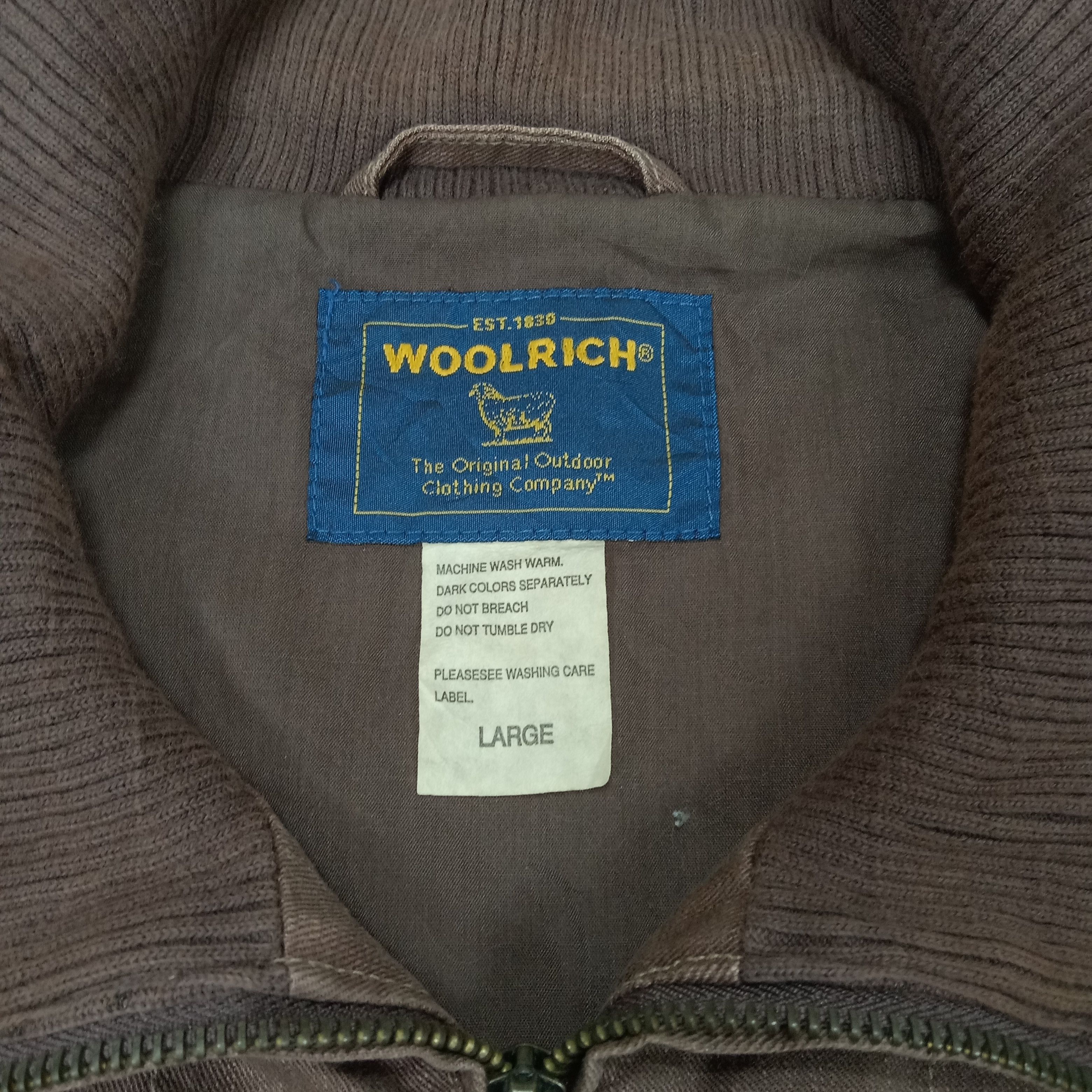 Vintage × Woolrich Woolen Mills Woolrich Outdoor Style Streetwear Jacket Size US L / EU 52-54 / 3 - 8 Thumbnail