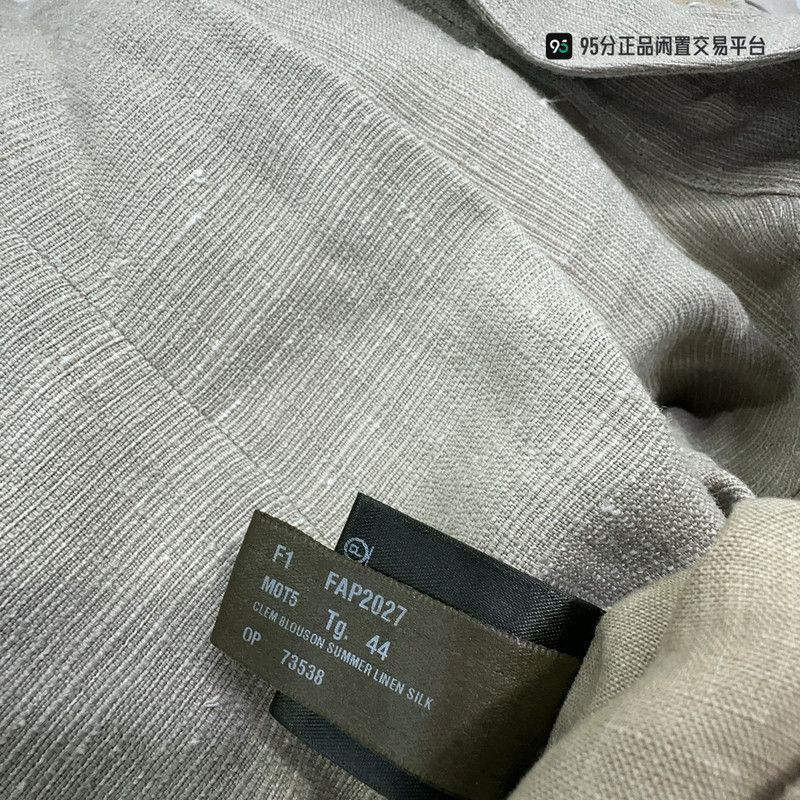 Loro Piana Loro Piana Men's Solid Shirt Collar Button Jacket. Size US S / EU 44-46 / 1 - 2 Thumbnail