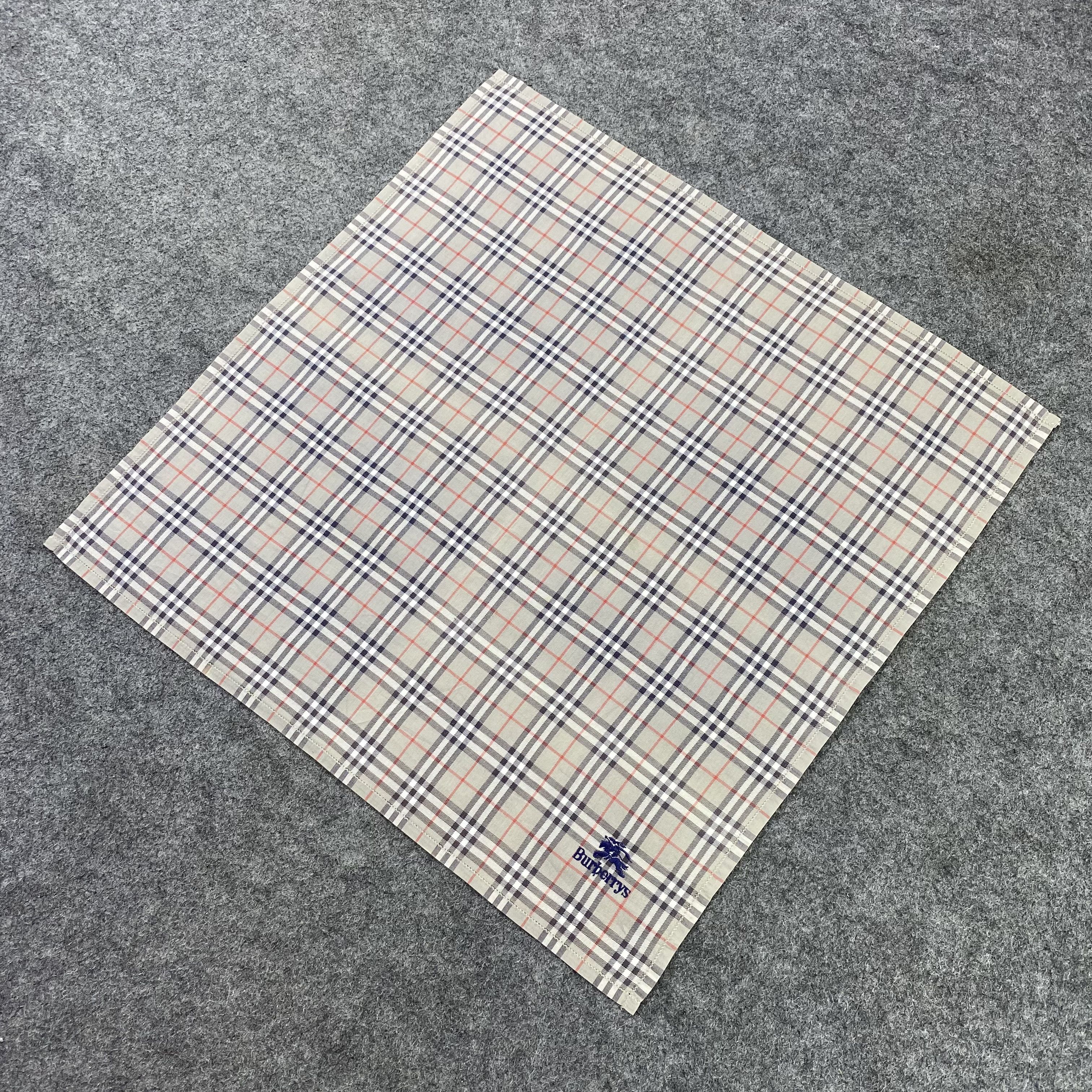Burberry Burberry Handkerchief / Bandana / Neckerchief-B967 Size ONE SIZE - 4 Thumbnail