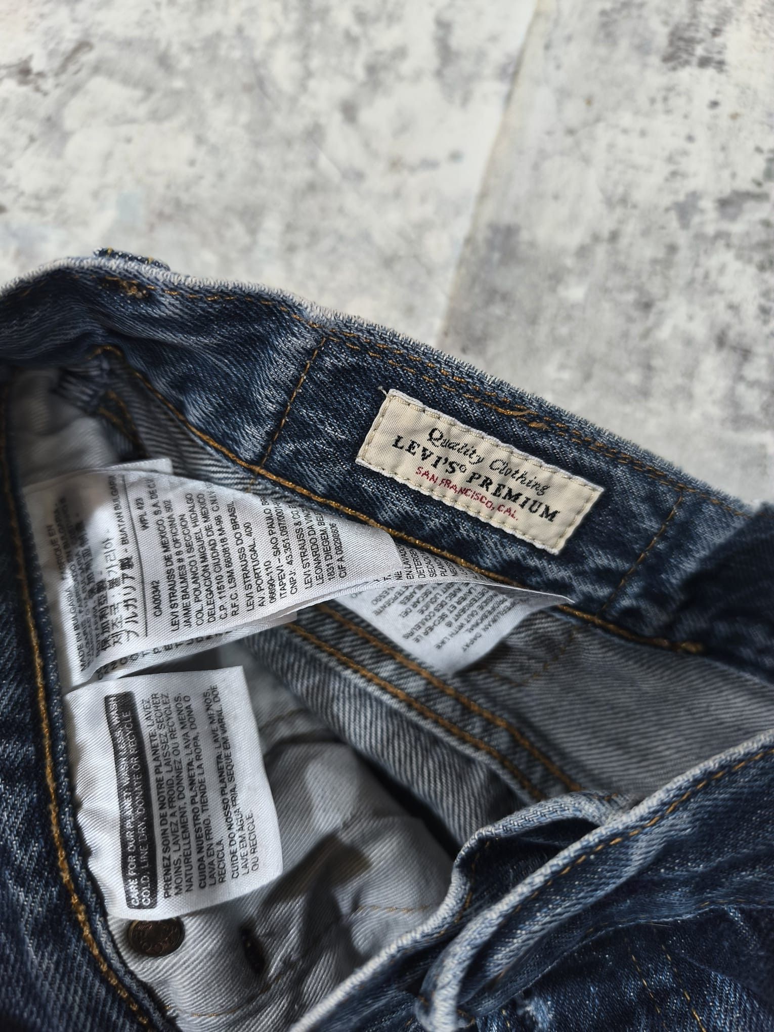 Levi's Vintage Distressed levis 501 36x36 Size US 33 - 10 Thumbnail