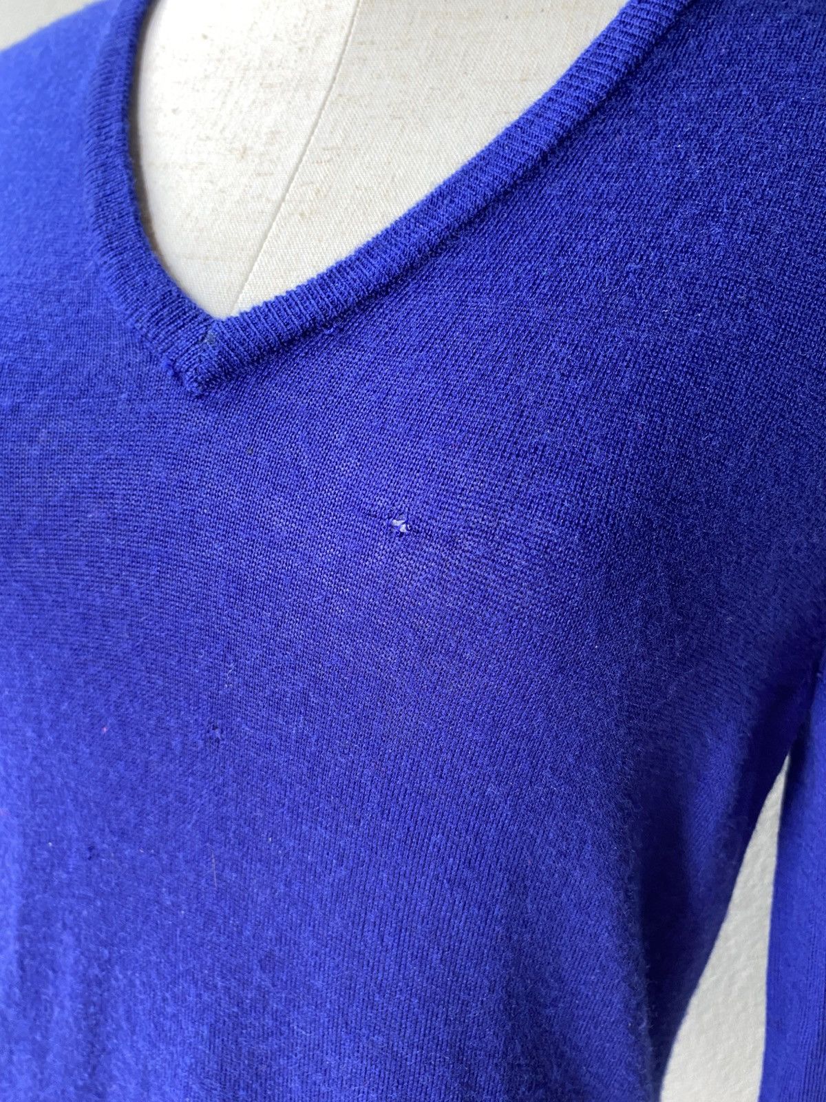 Moschino Moschino Blue Long-Sleeve Knitted dress Size S / US 4 / IT 40 - 15 Thumbnail