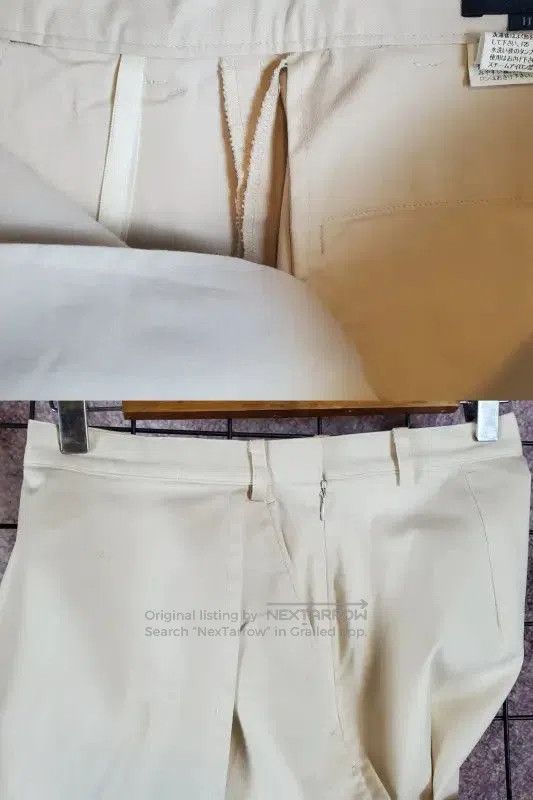 Burberry Burberry Summer Beige Embroidered Logo Shorts. Size 26" / US 2 / IT 38 - 7 Thumbnail