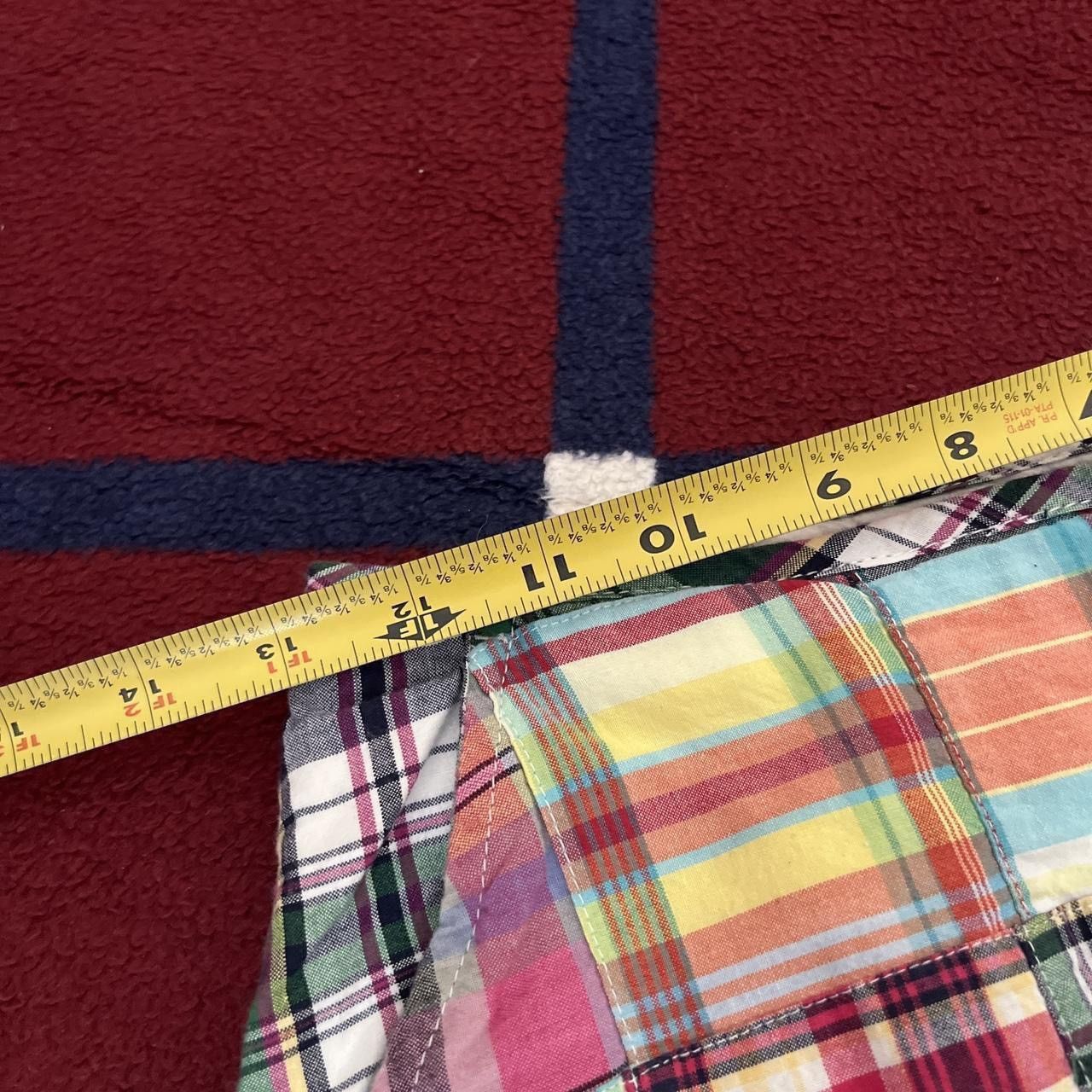 L.L. Bean L.L.Bean multi-coloured plaid Cotton Patch Madras skirt Size 25" / US 0 / IT 36 - 3 Thumbnail