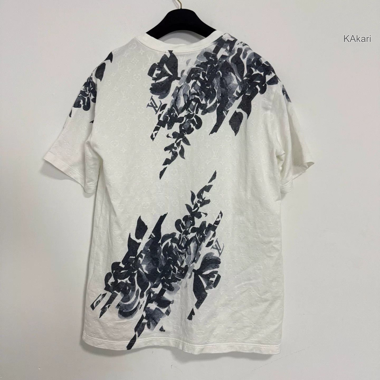 Louis Vuitton Louis Vuitton White Logo Short Sleeve Size US XXL / EU 58 / 5 - 2 Thumbnail