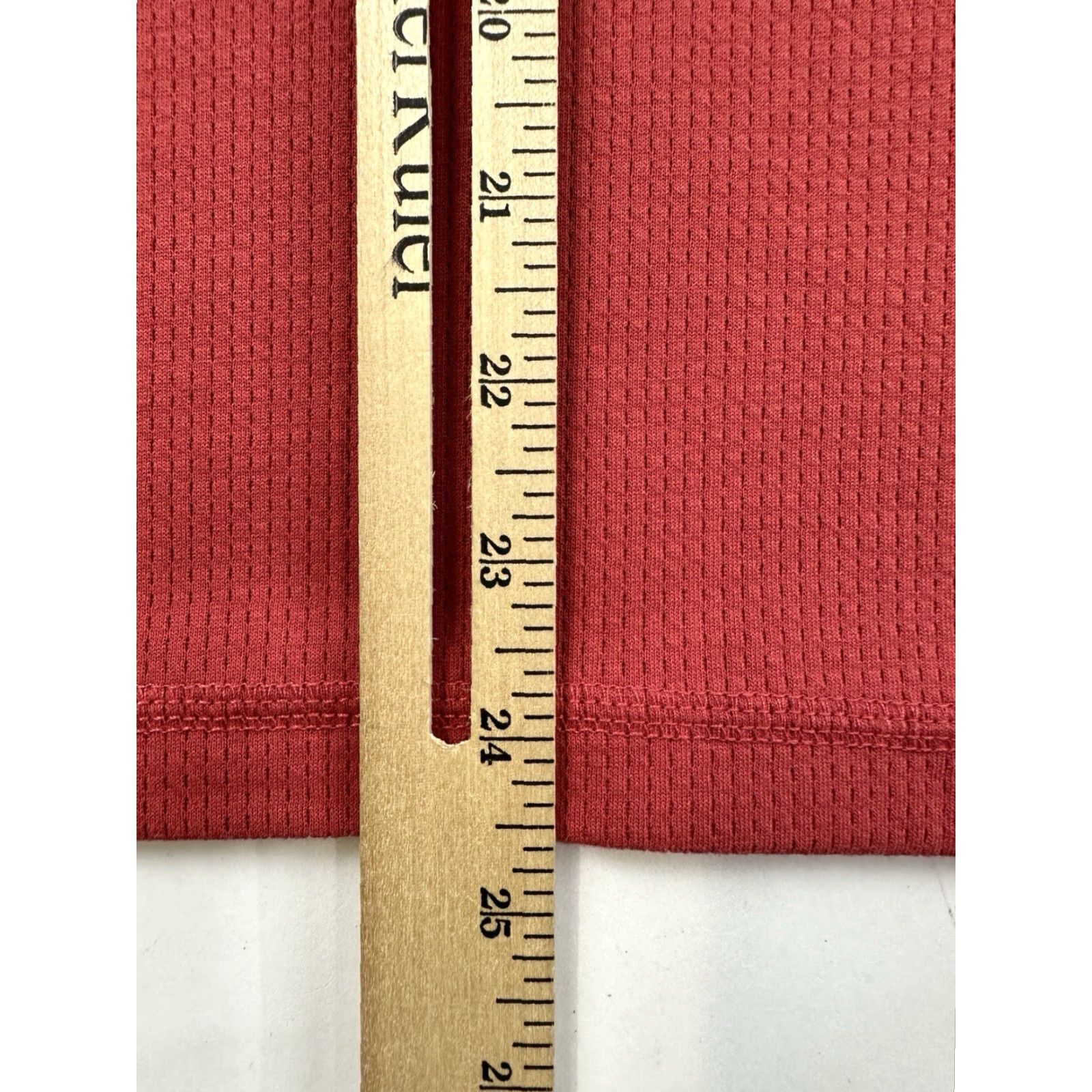 J.Crew J.Crew Shirt Mens Small Red 1/4 Zip Long Sleeve Performance Pullover Size US S / EU 44-46 / 1 - 5 Thumbnail