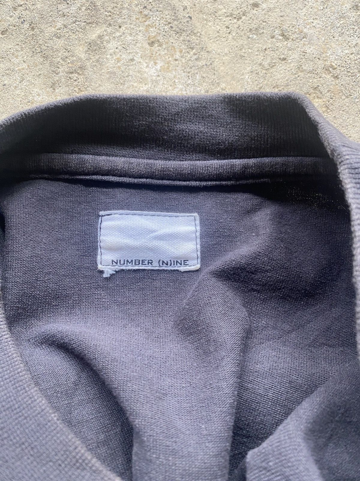 Number (N)ine Number Nine Spellout Oversized Tee Size US L / EU 52-54 / 3 - 5 Thumbnail