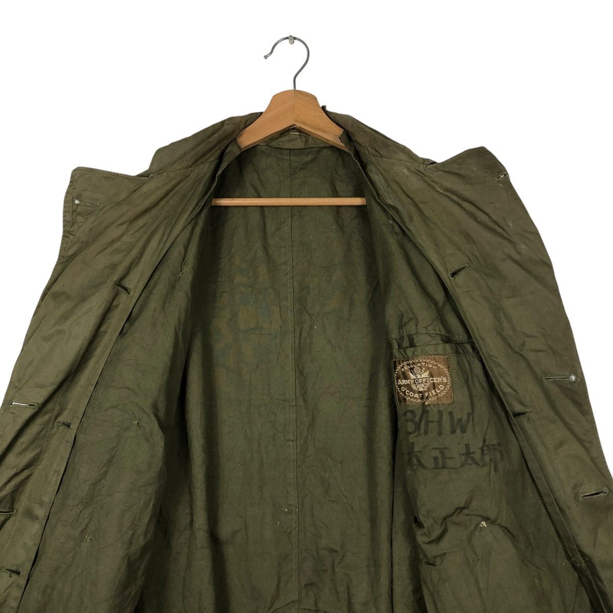 Buzz Rickson's 🔥TRUE VINTAGE 1945 REGULATION ARMY OFFICER’S O’COAT FIELD Size US M / EU 48-50 / 2 - 16 Thumbnail