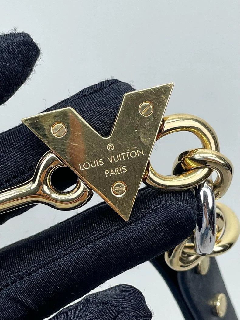 Louis Vuitton Louis Vuitton Leather belt with metal buckles belt Size ONE SIZE - 6 Thumbnail