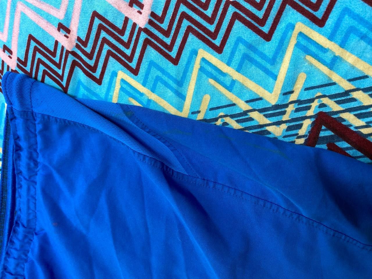 Nike shorts blue streetwear logo NIKE Vintage crazy Y2K Size US 34 / EU 50 - 16 Thumbnail