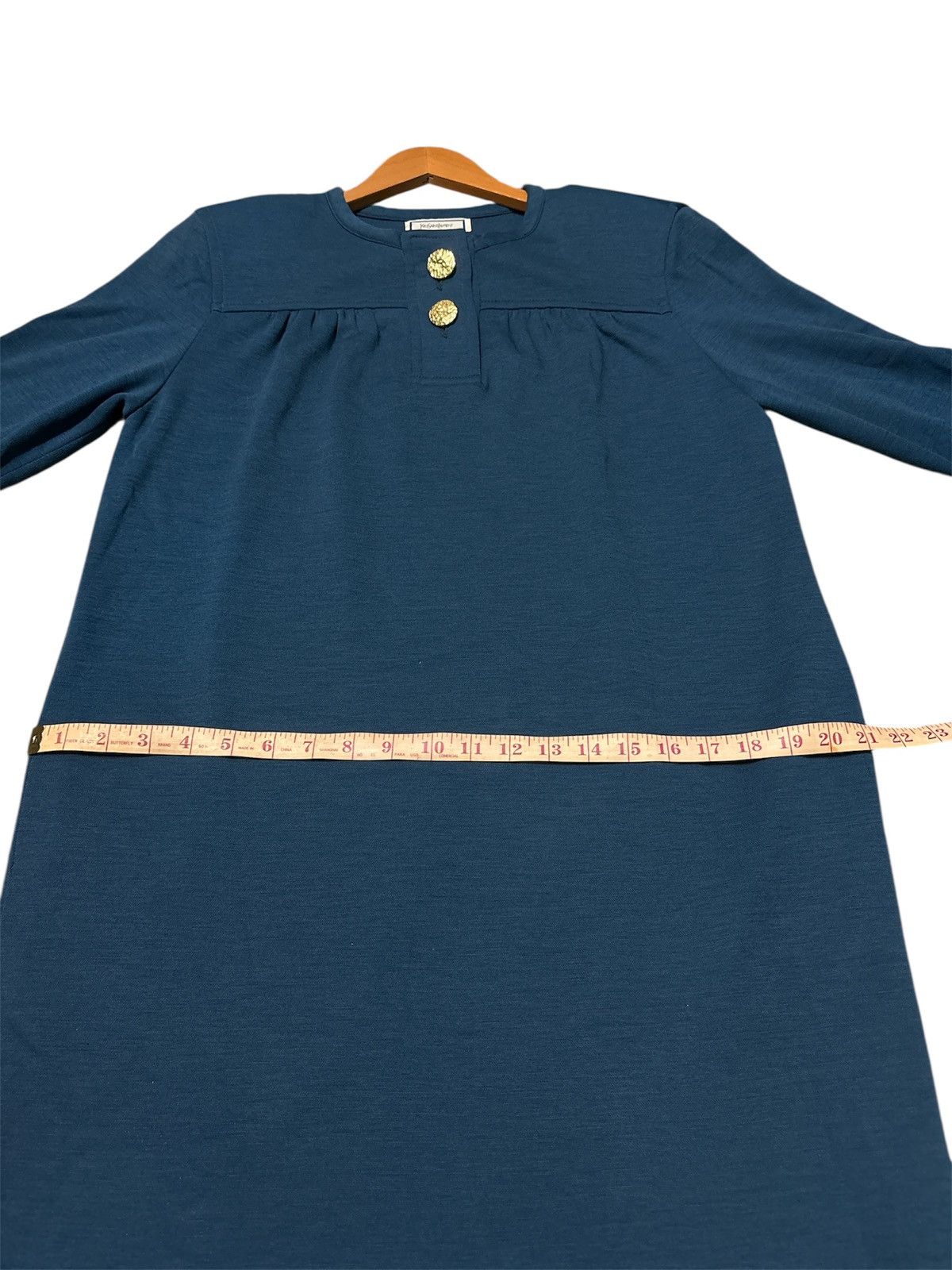 Yves Saint Laurent ‼️RARE‼️VINTAGE YVES SAINT LAURENT WOOL DRESS🔥 Size M / US 6-8 / IT 42-44 - 14 Thumbnail