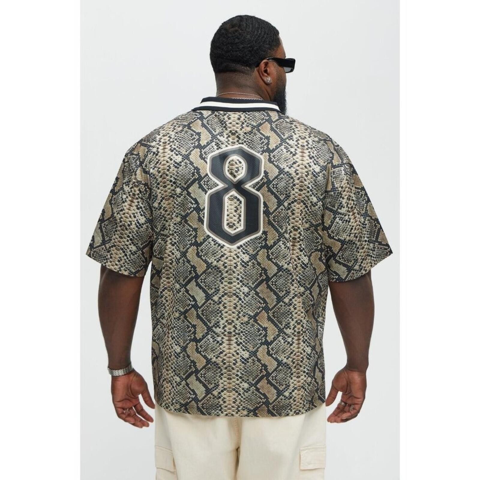 Other Saints Studio Snake L.A. Soccer Jersey Small | MSRP $58 Size US S / EU 44-46 / 1 - 7 Thumbnail
