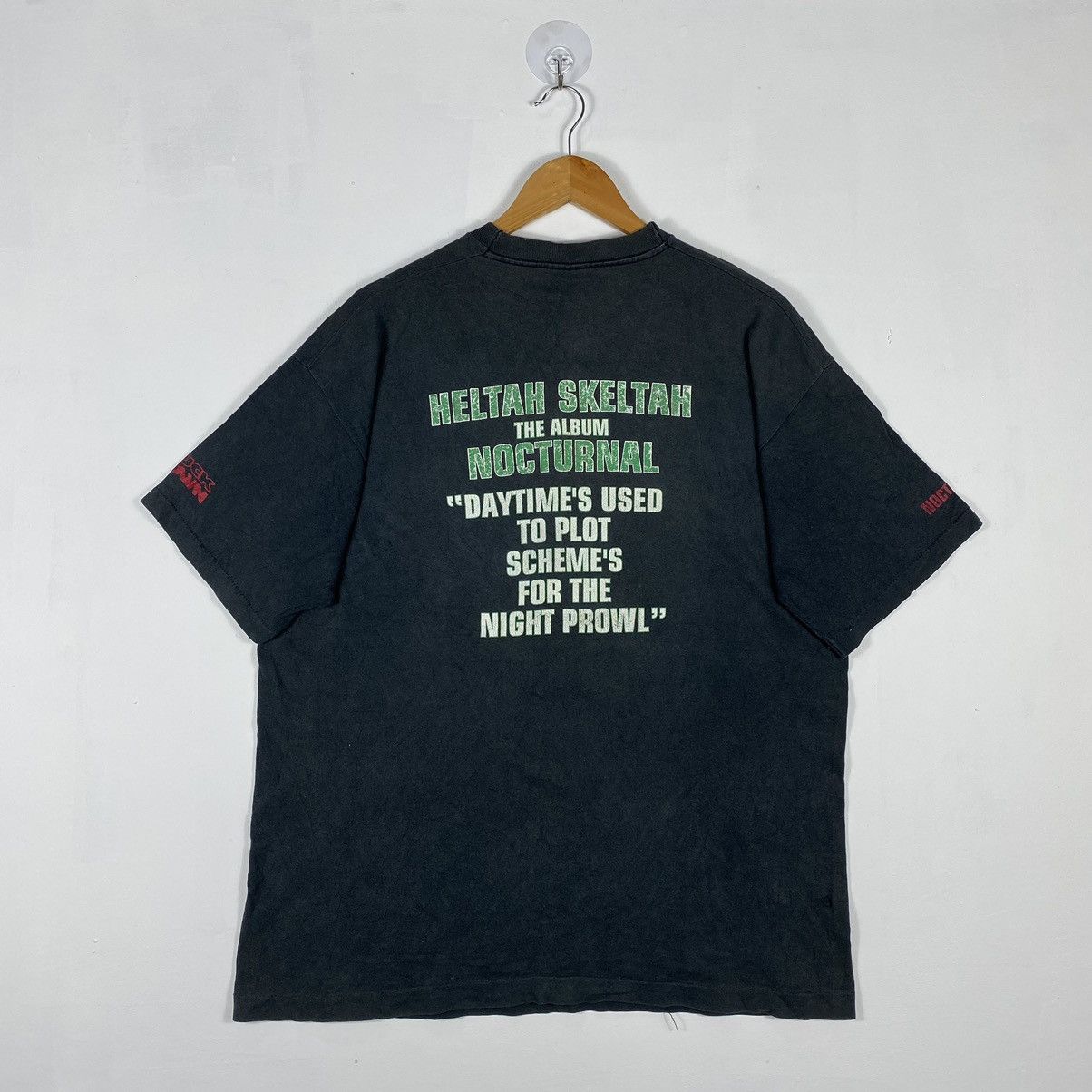 Rap Tees × Vintage VINTAGE 90's HELTAH SKELTAH NOCTURNAL DUCK DOWN RECORDS TEE Size US XL / EU 56 / 4 - 8 Thumbnail