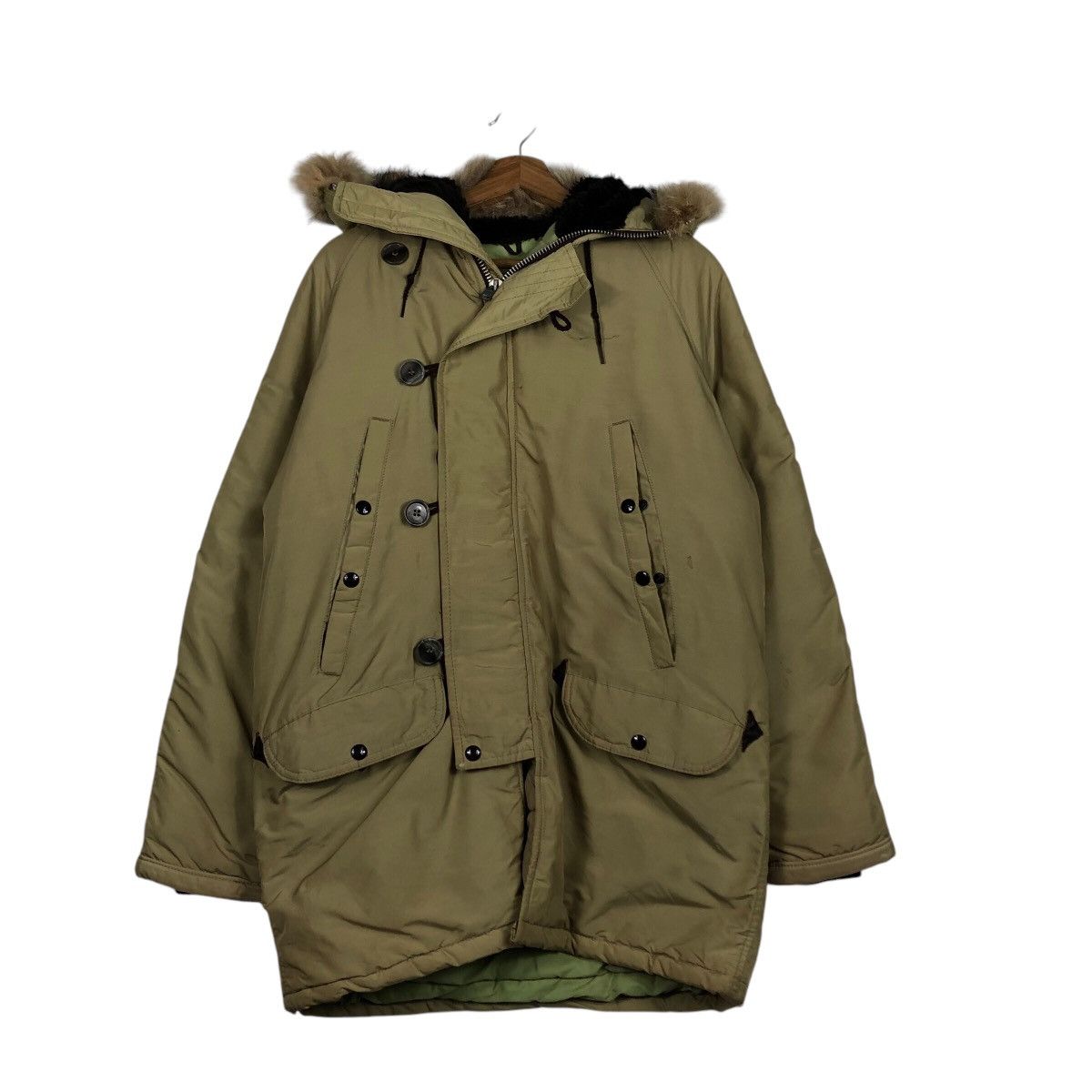 I. Spiewak And Sons 📌Vintage Parka Jacket I Spiewak & Sons Fur Hoodie Usa Size US M / EU 48-50 / 2 - 2 Thumbnail