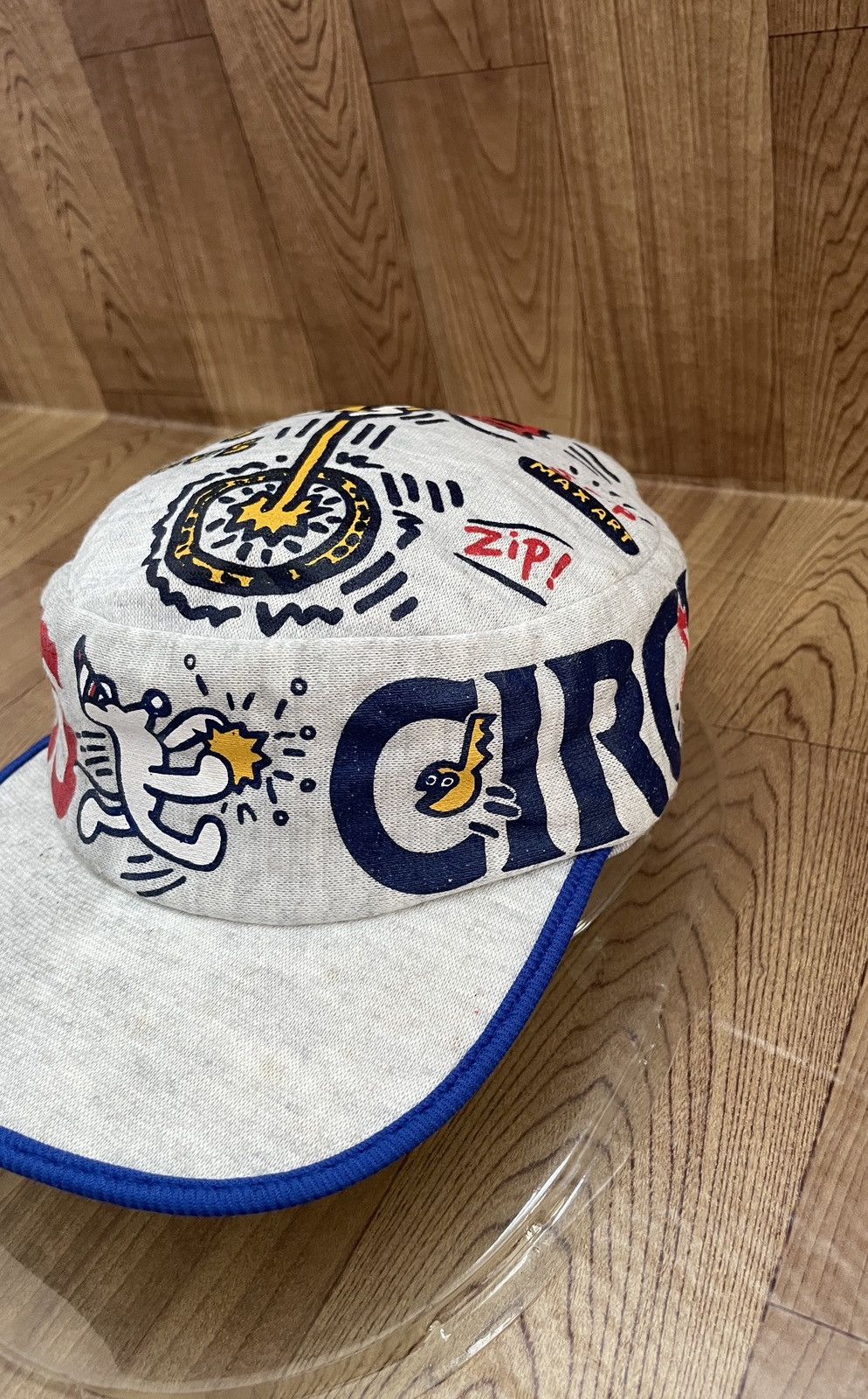 Keith Haring Very Rare Vintage Art Keith Haring Full Print Cap 1980s Size ONE SIZE - 6 Thumbnail