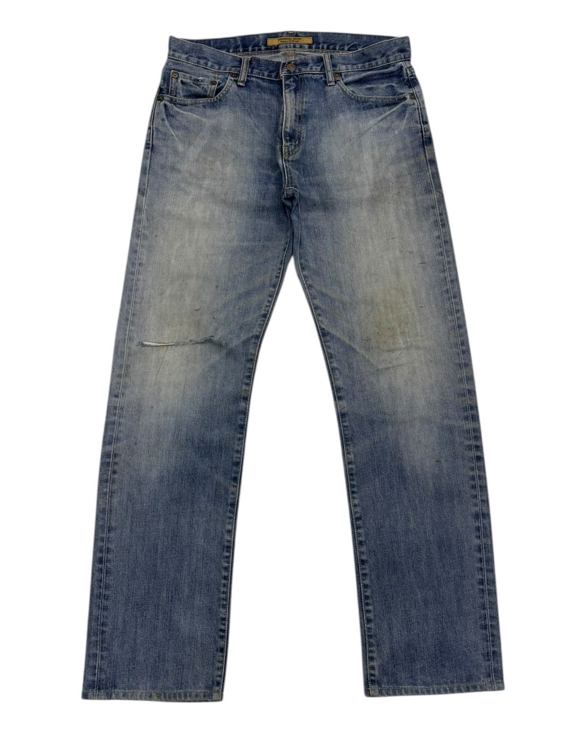 Jean × Undercover × Uniqlo VINTAGE JEAN UNIQLO S-002 DISTRESS FADED JEANS Size US 33 - 5 Thumbnail