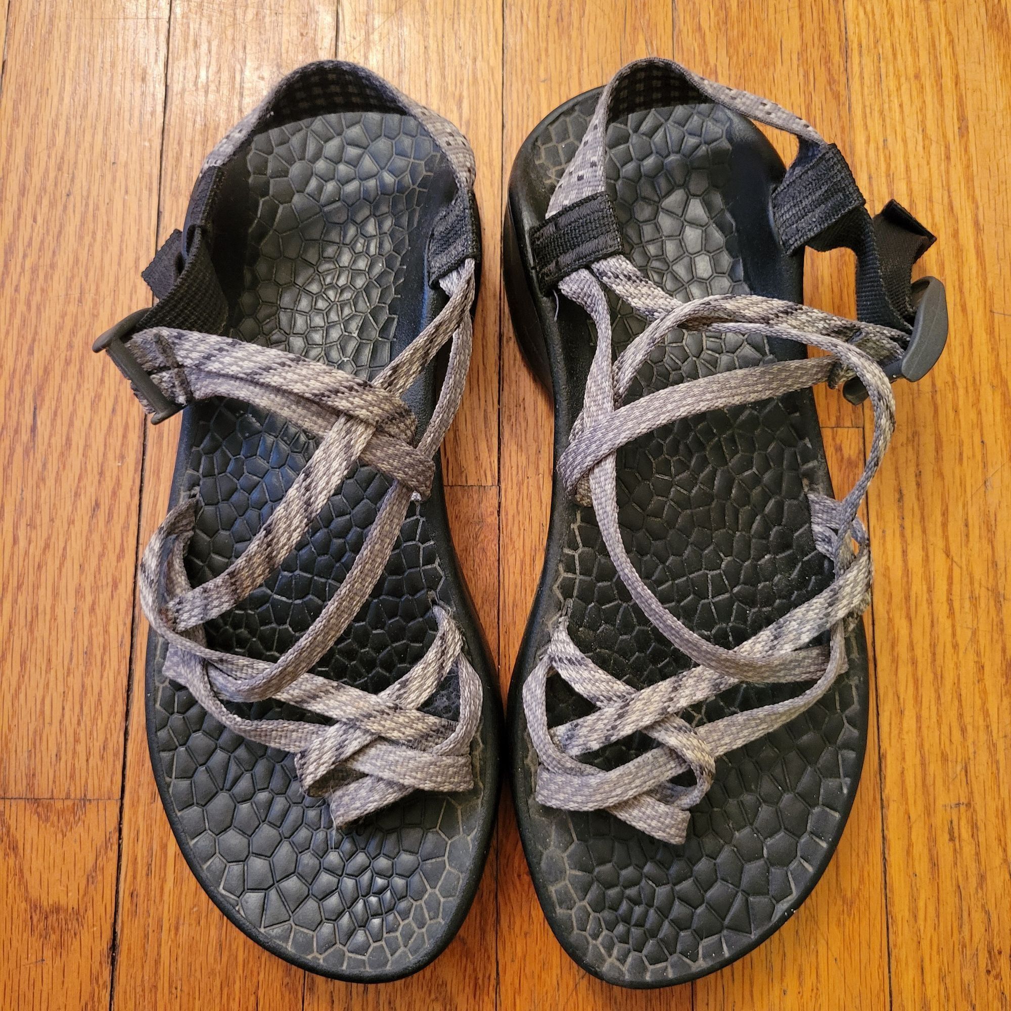Chaco Womens ZX/2 Classic Sandals Grey 8
