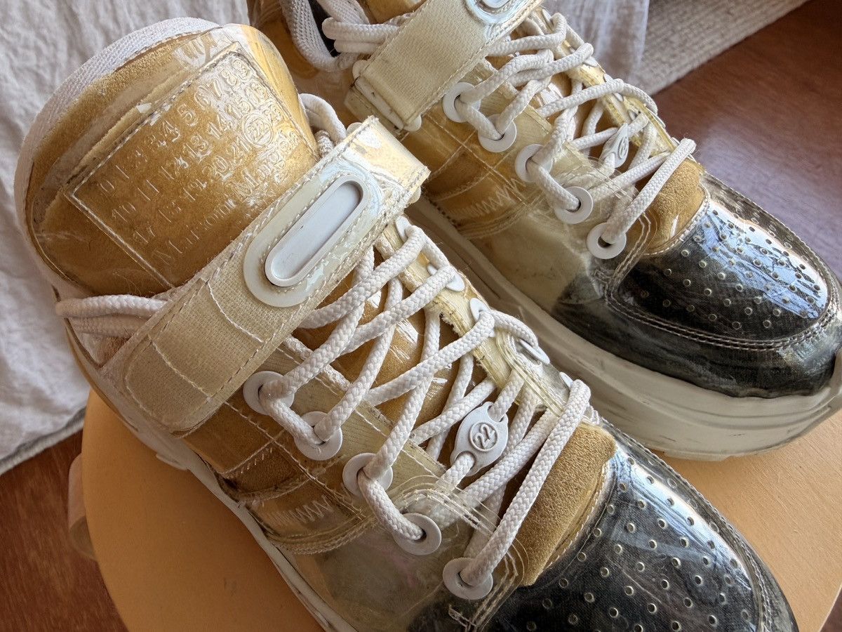 Maison Margiela Margiela Sneakers Retro Fit Sponge White Yellow Size US 7 / IT 37 - 3 Thumbnail