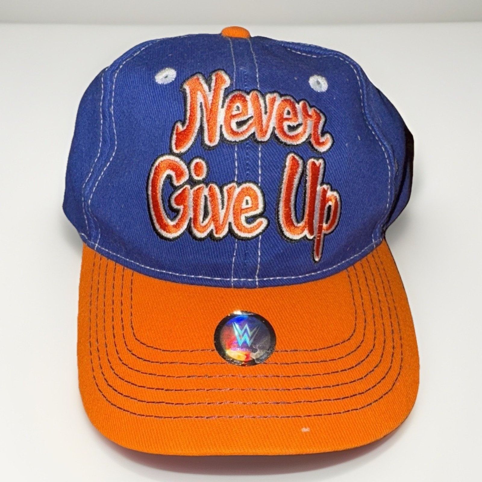 WWE WWE John Cena Blue Adjustable Hat Hustle Loyalty Respect Size ONE SIZE - 1 Thumbnail