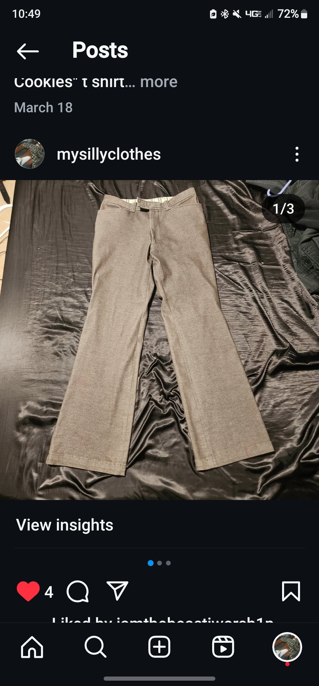 Tornado Mart Tornado mart flared formal pants Size US 30 / EU 46 - 1 Thumbnail